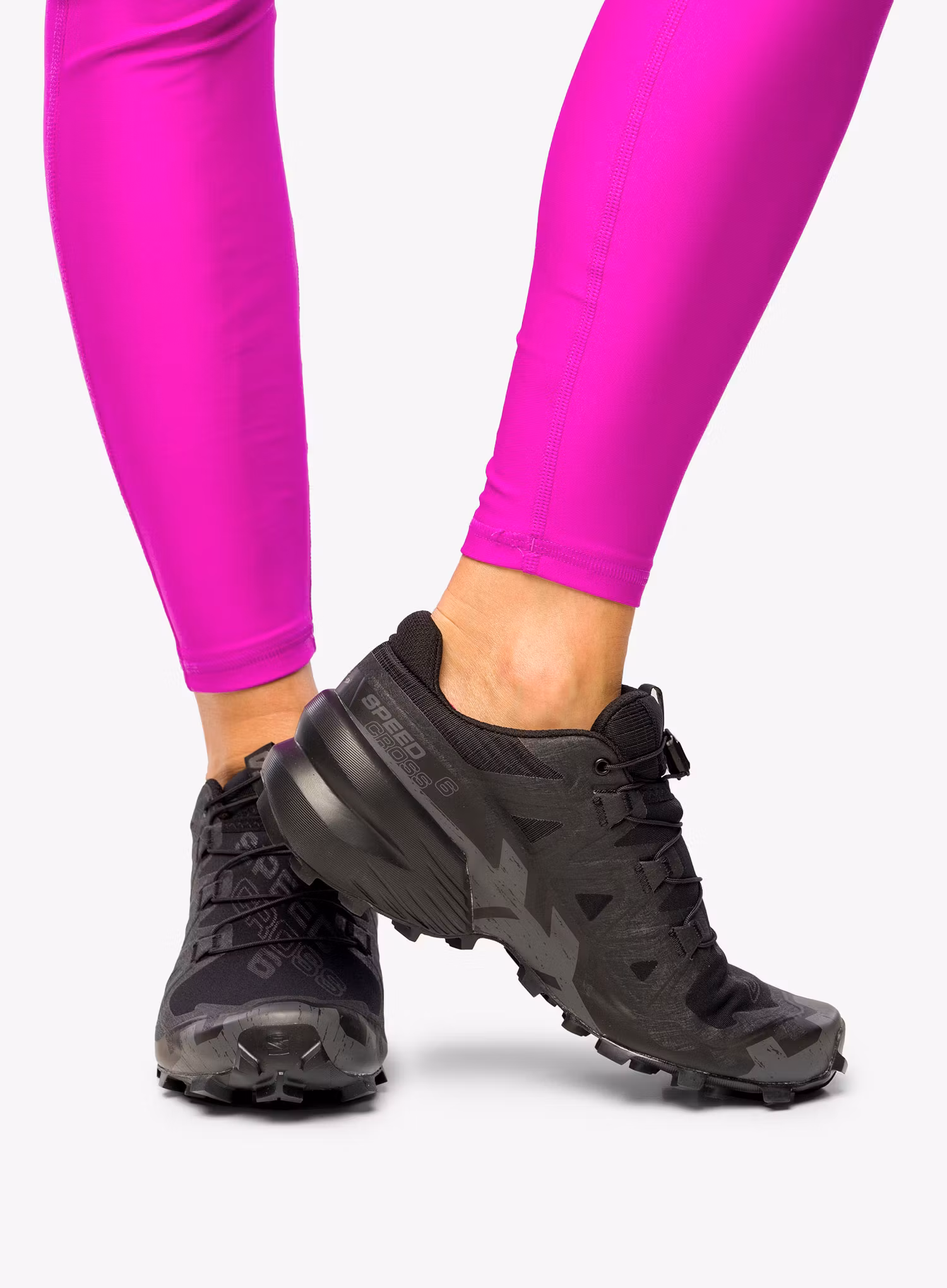 Bėgimo batai moterims Salomon Speedcross 6 - black/black/phantom