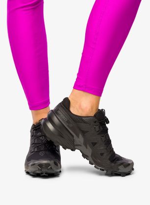 Bėgimo batai moterims Salomon Speedcross 6 - black/black/phantom