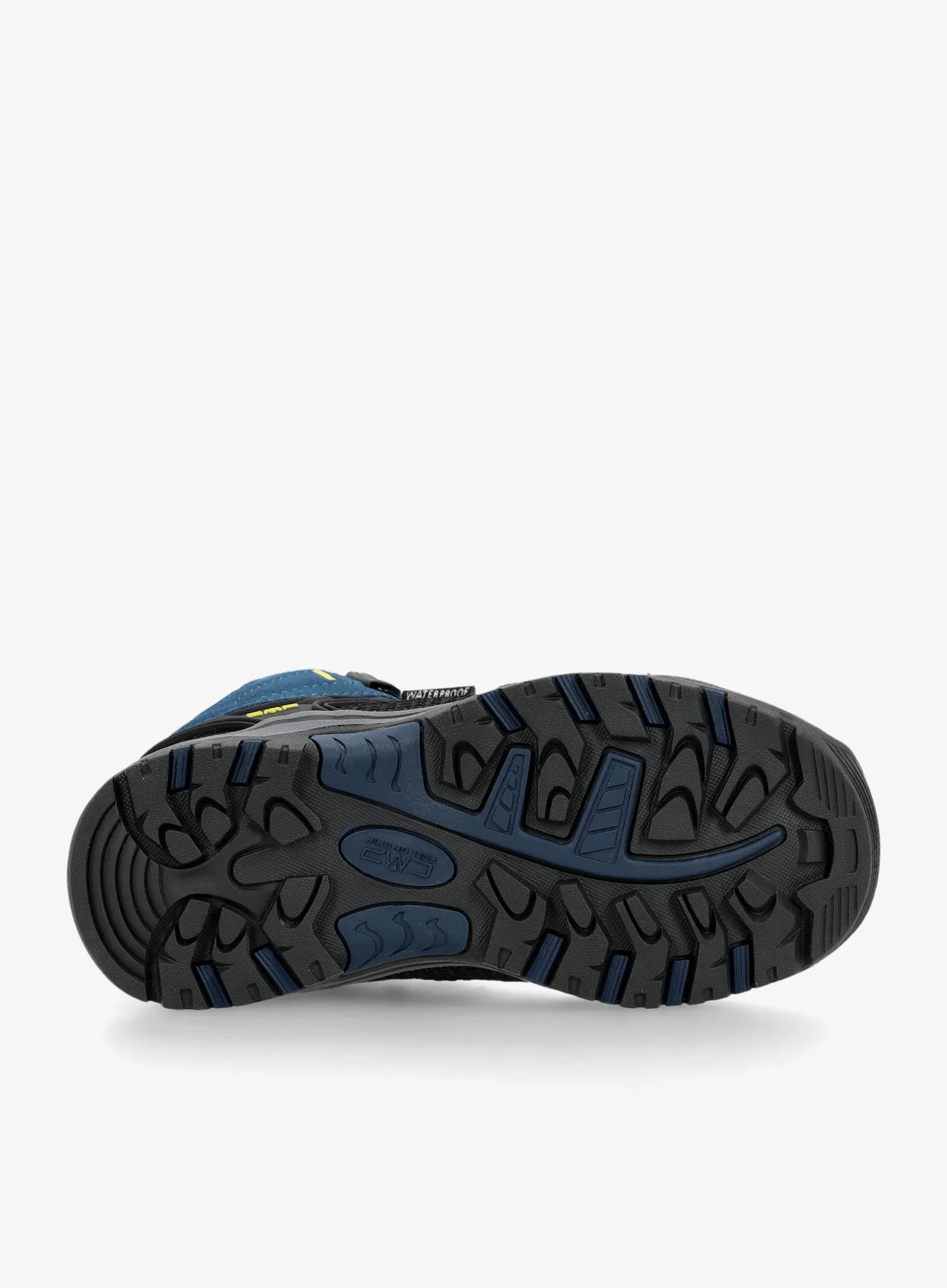 Vaikiški batai CMP Kiruna Mid Fitgo WP - blue ink/yellow