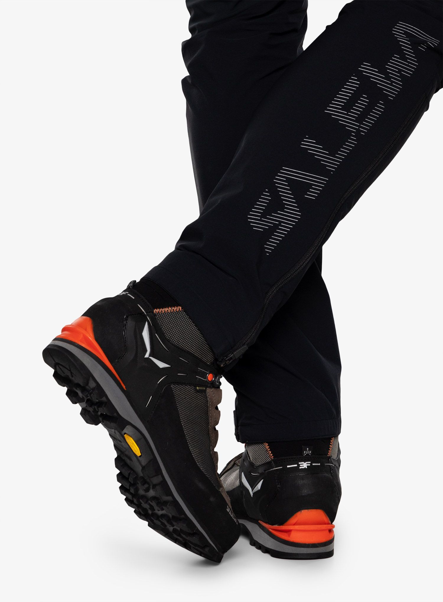 Vyriški batai Salewa Crow GTX - wallnut/fluo orange