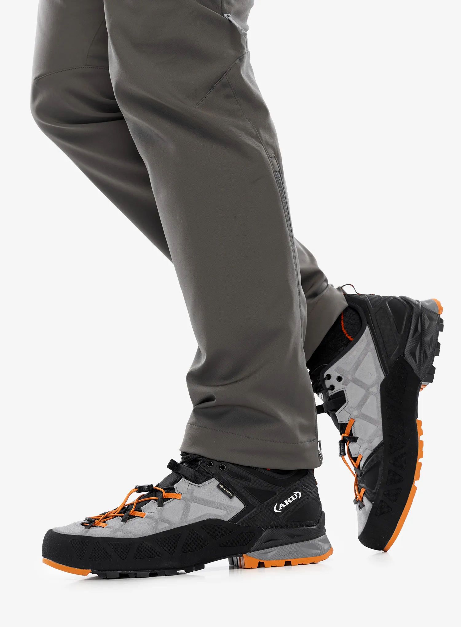 Vyriški batai AKU Rock DFS GTX - grey/orange
