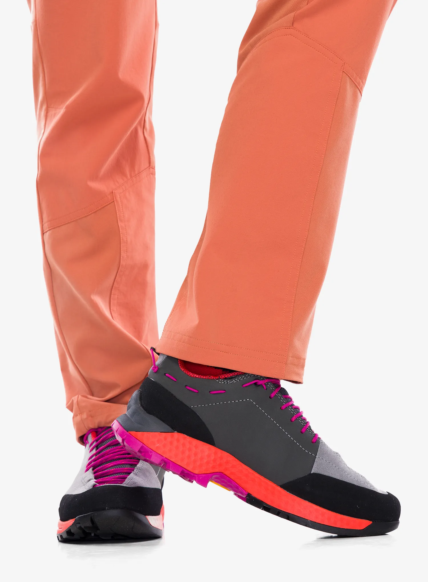 Batai moteriški La Sportiva Tx Guide Leather - grey/cherry tomato