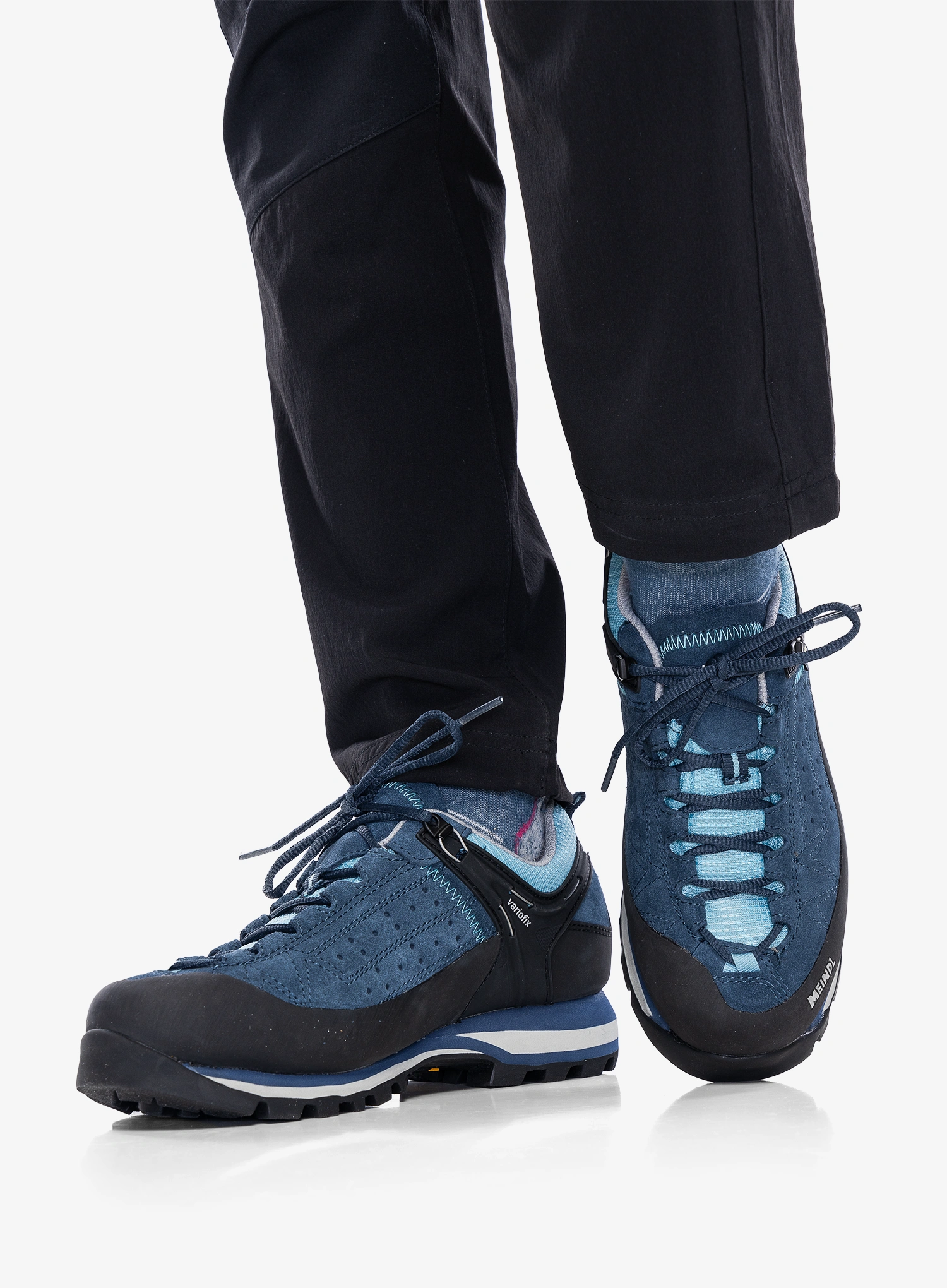 Batai moteriški Meindl Literock Lady GTX - navy/aquamarine