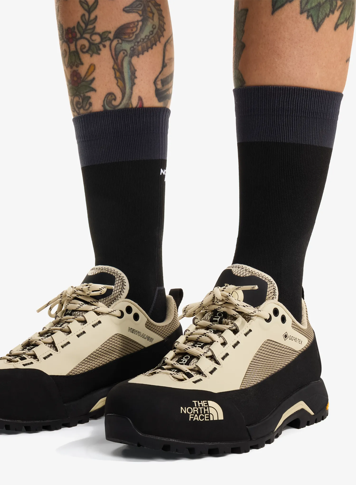 Batai moteriški The North Face Verto Alpine GORE-TEX - desert stone/tnf black