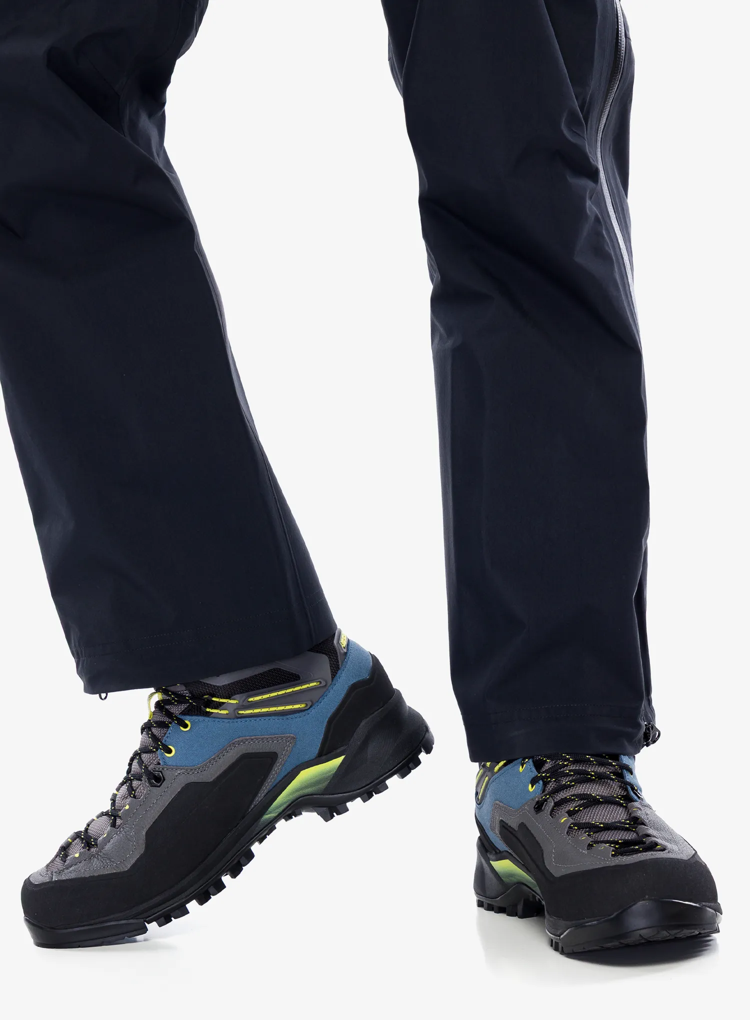 Vyriški batai Garmont Akron Mid GTX - fin blue/sheen yellow