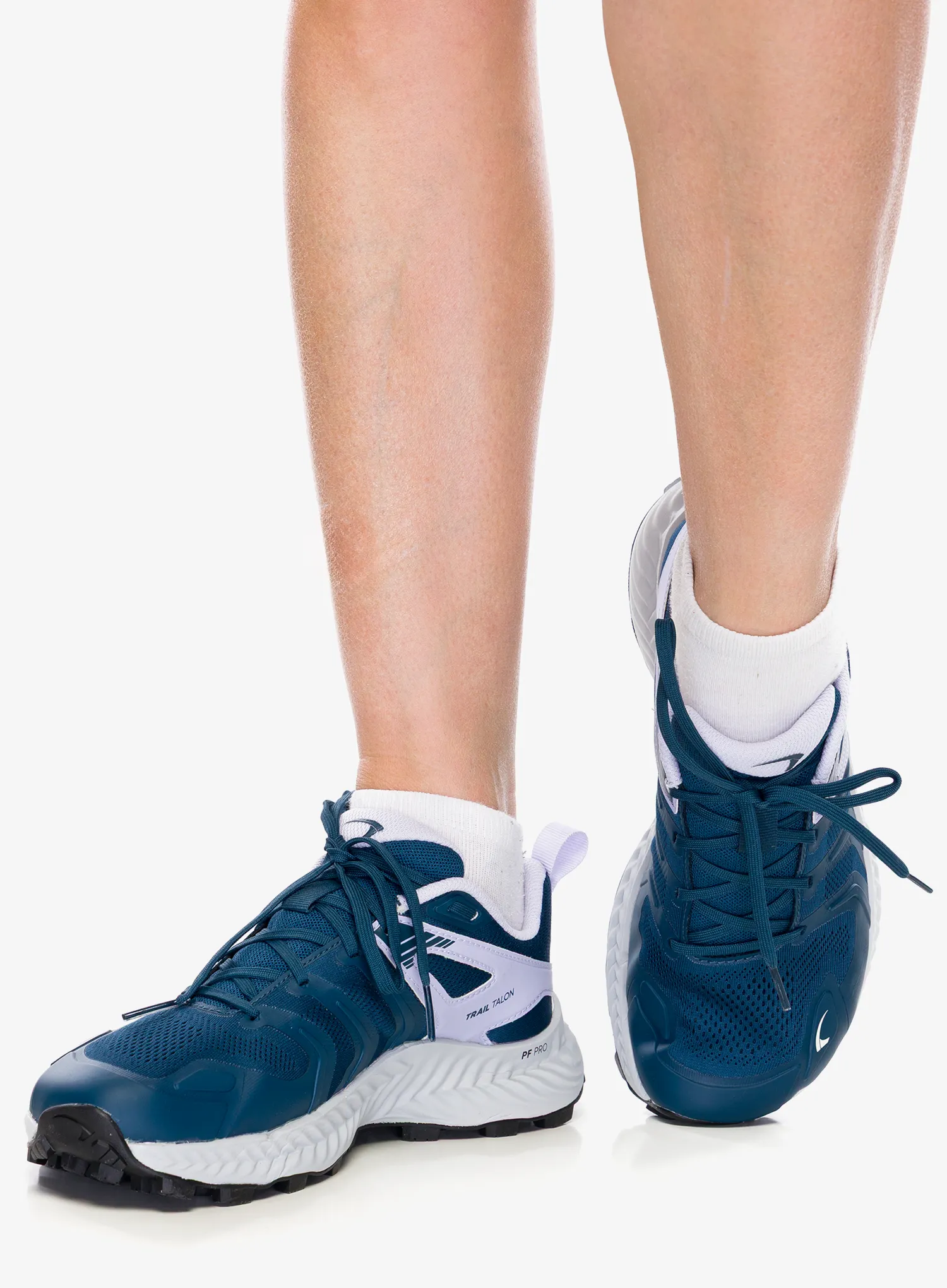 Bėgimo bateliai moterims Inov-8 Trailtalon Wide - navy/lilac