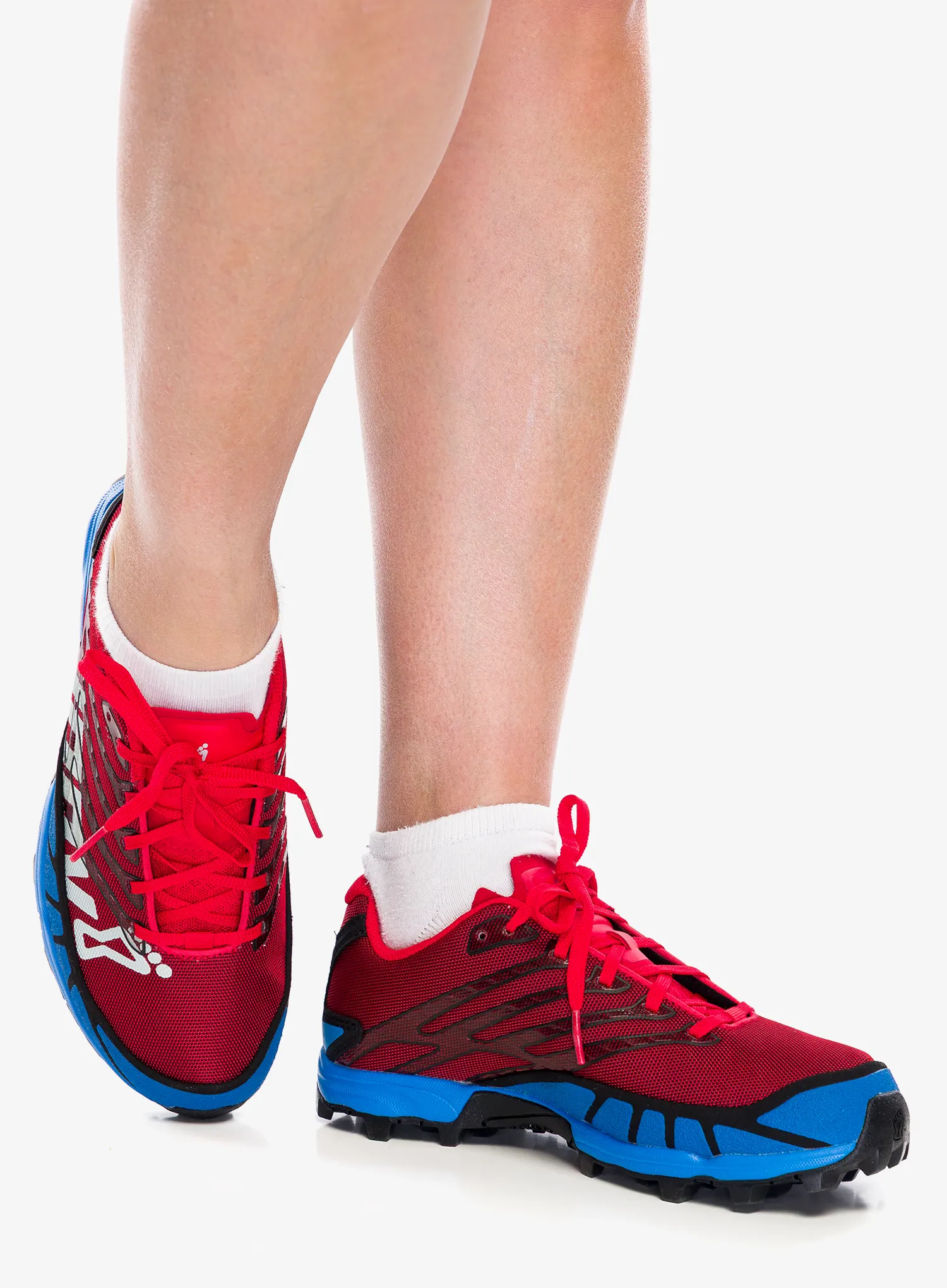 Bėgimo bateliai moterims Inov-8 X-Talon 255 - red/blue