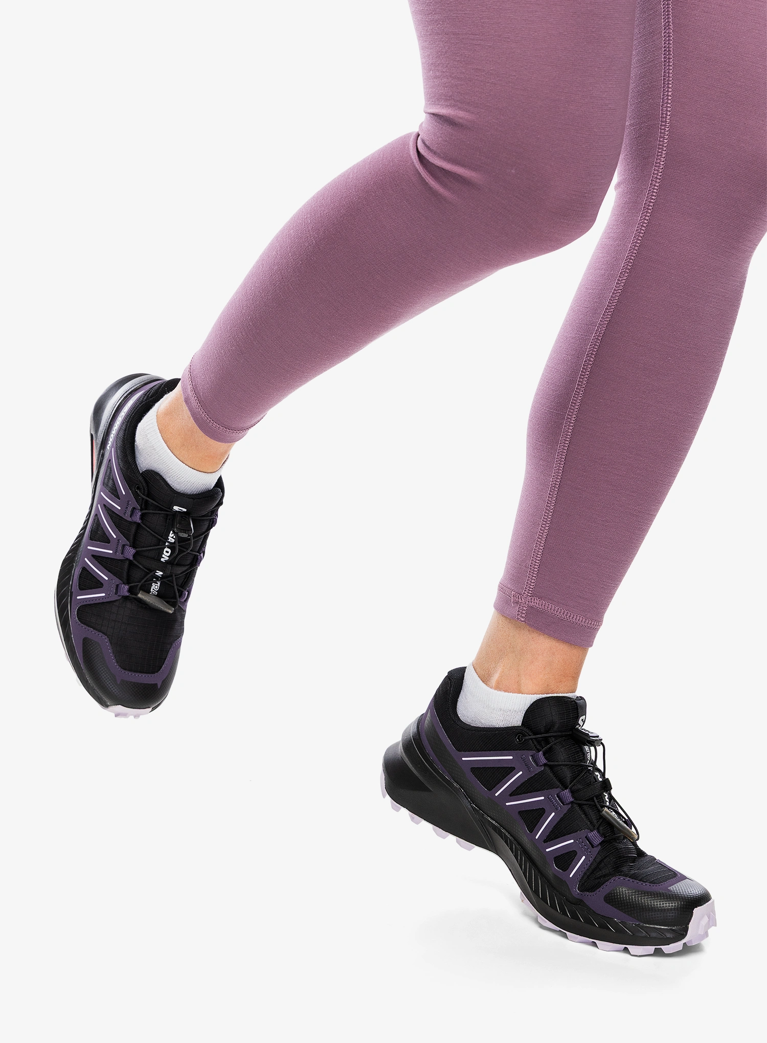 Bėgimo bateliai moterims Salomon Speedcross Peak - black/night/orchid