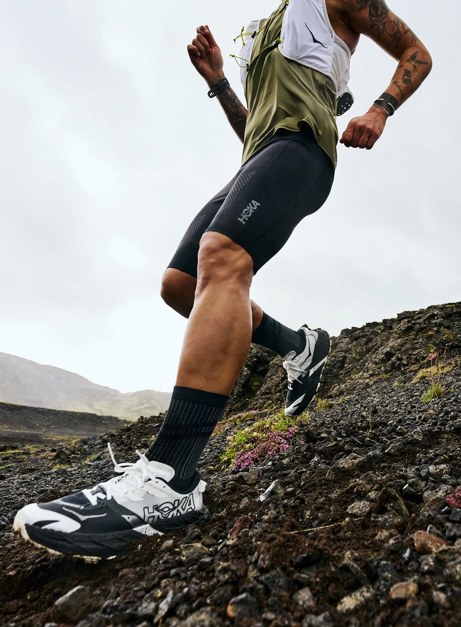 Trail batai Hoka Speedgoat 7 - black/white