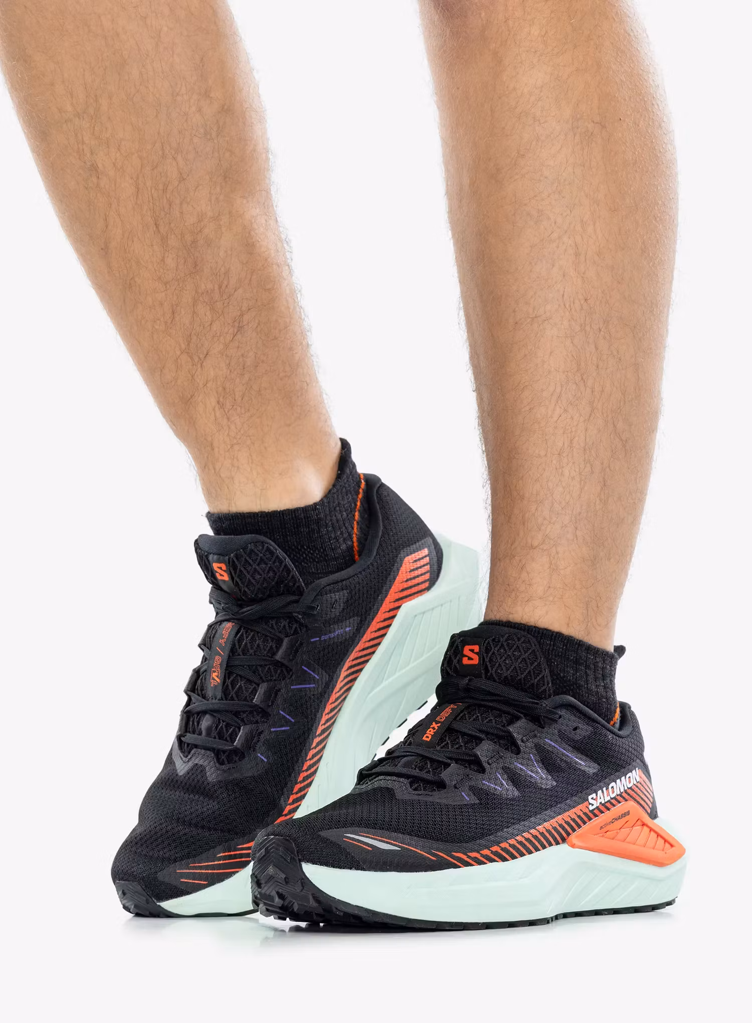 Trail batai Salomon DRX Defy Grvl - black/cherry/bay