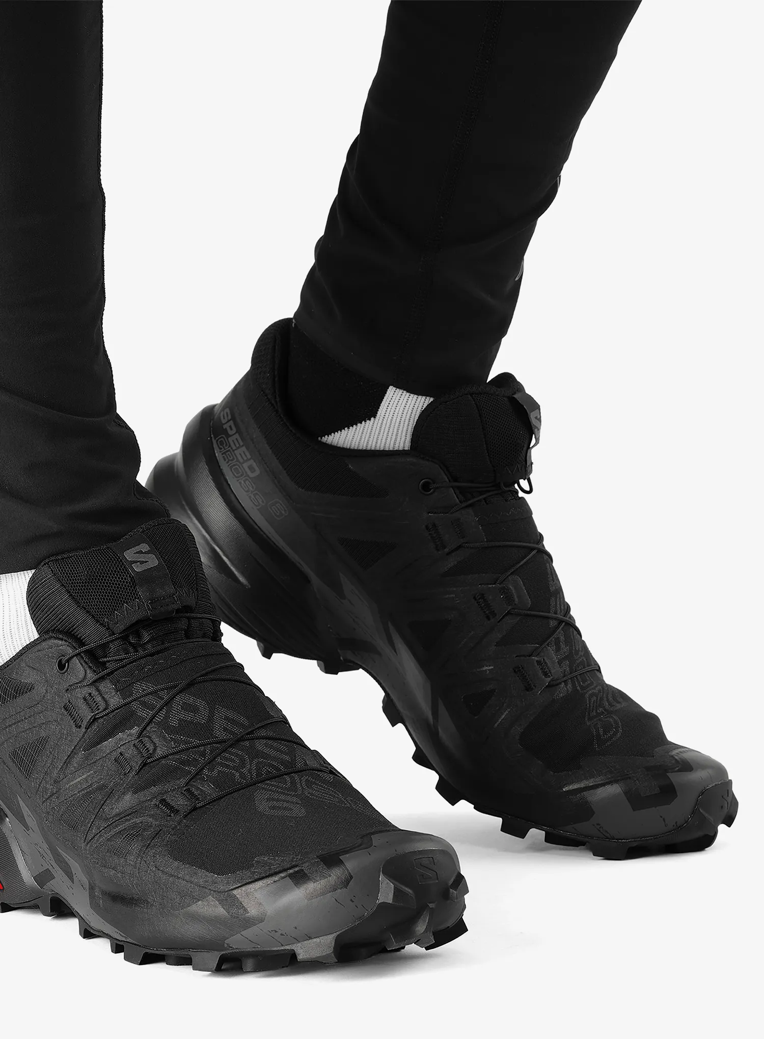 Trail bėgimo bateliai Salomon Speedcross 6 - black/black/phantom