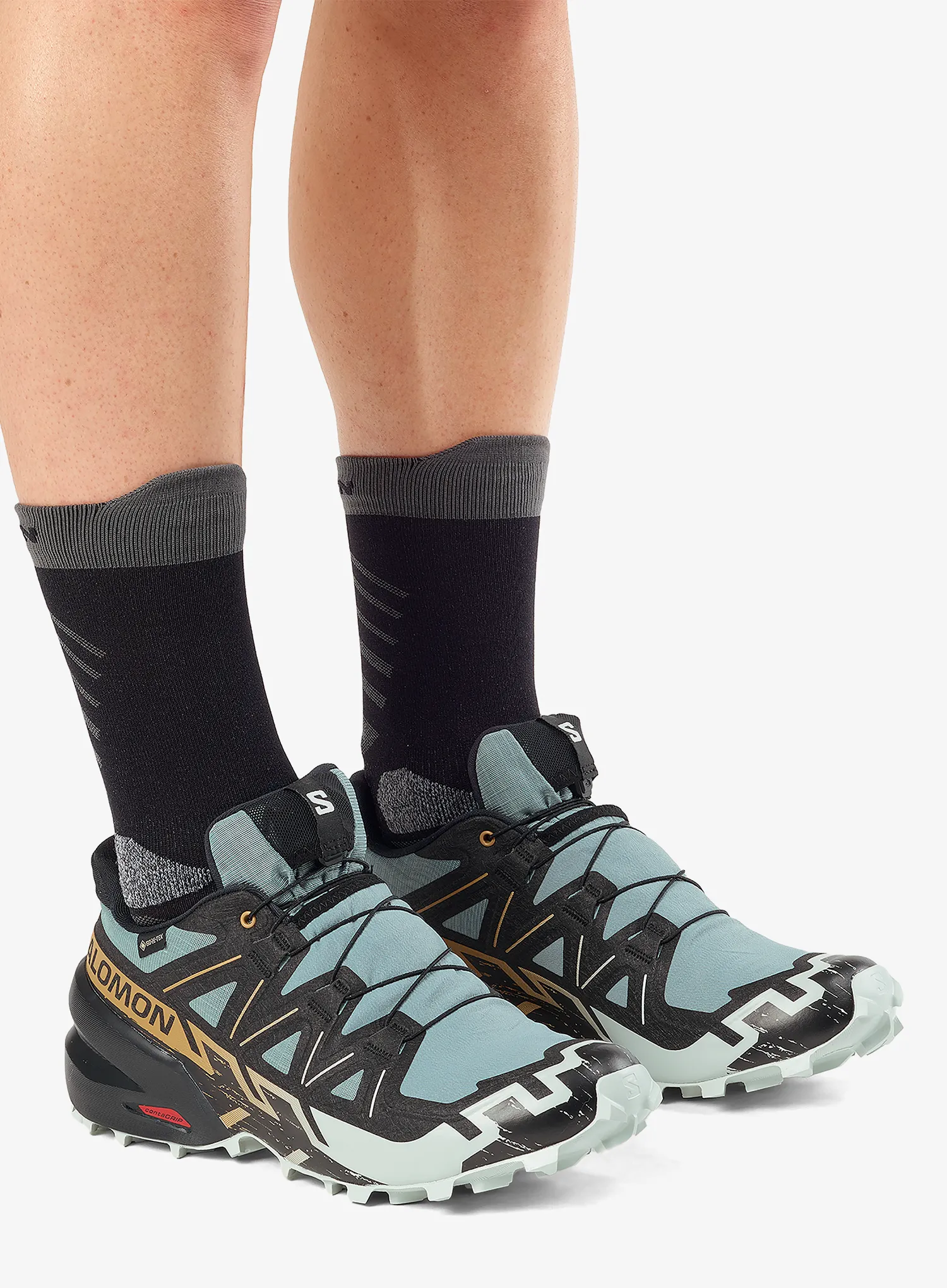 Trail batai Salomon Speedcross 6 GTX - trooper/black/wood