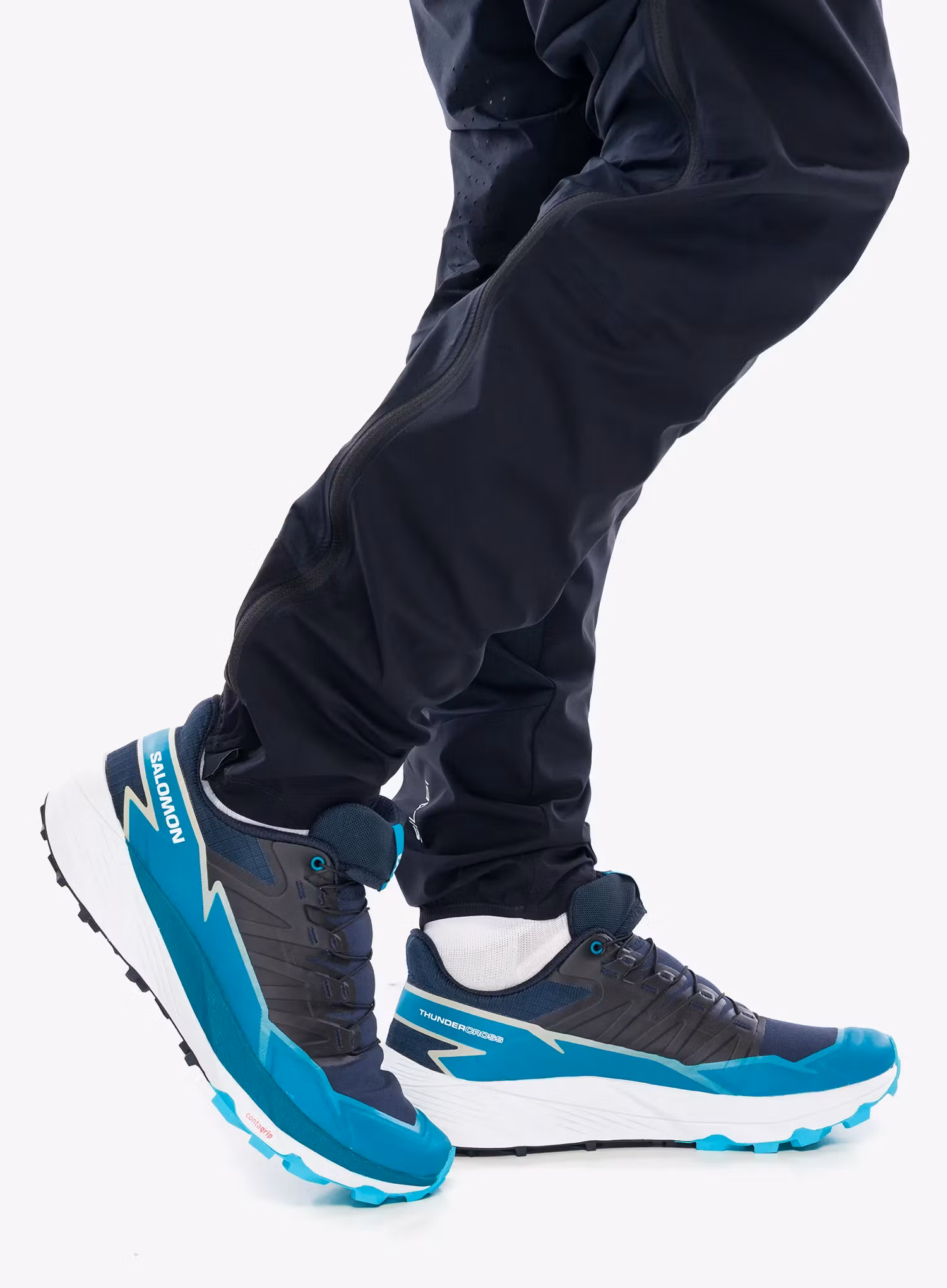 Trail batai Salomon Thundercross - carbon/tide/blue