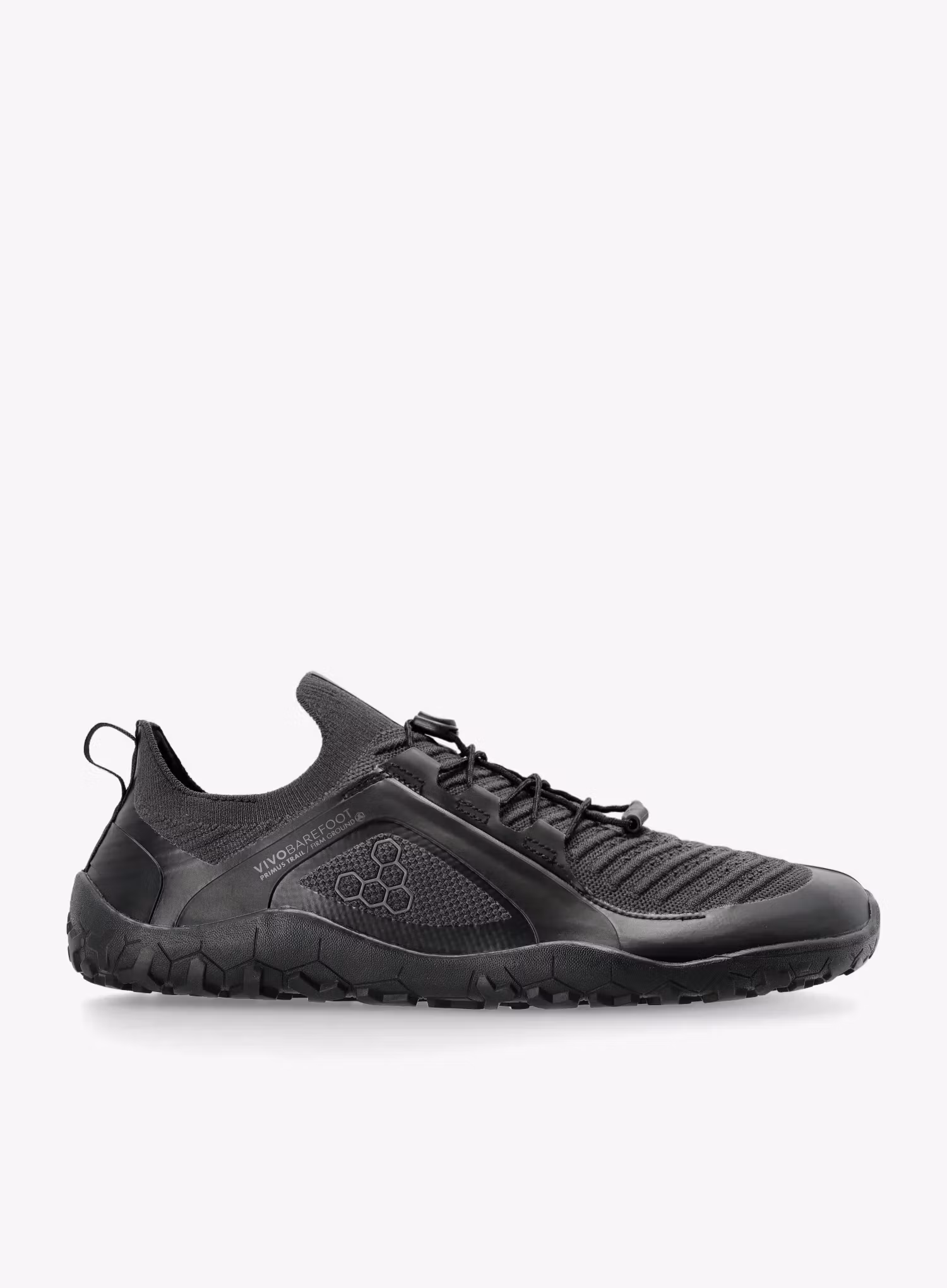 Trail batai Vivobarefoot Primus Trail Knit FG - obsidian/obsidian