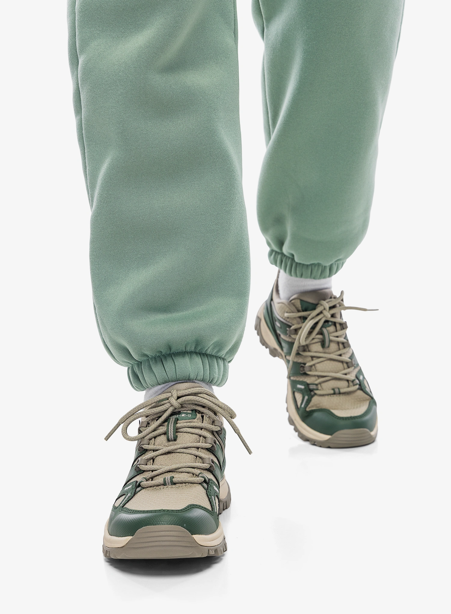 Žygio batai moterims The North Face Hedgehog GTX - duck green/clay green