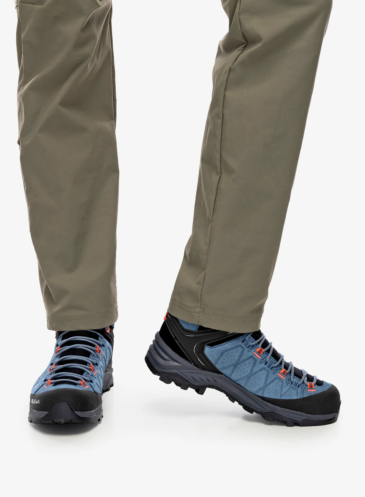 Žygio batai moterims Salewa Alp Trainer 2 Mid GTX - java blue