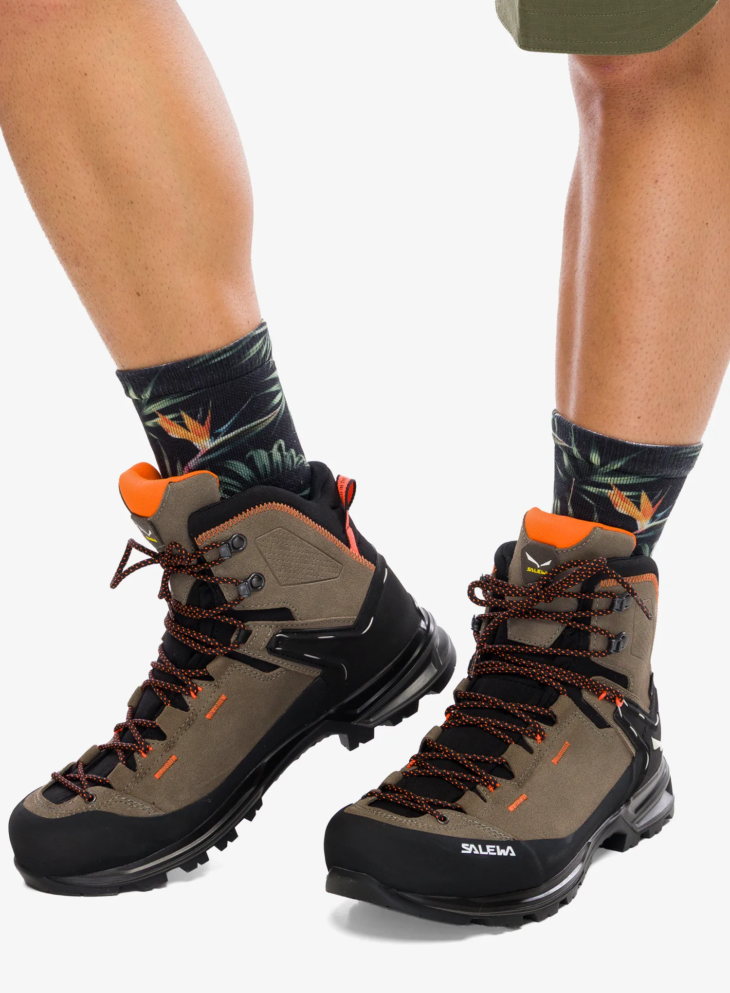 Žygio batai Salewa MTN Trainer 2 Mid GTX - bungee cord/black