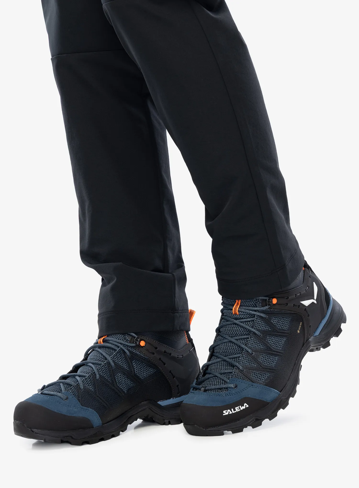 Aukšti žygio batai Salewa Mountain Trainer Lite Mid GTX - java blue/black