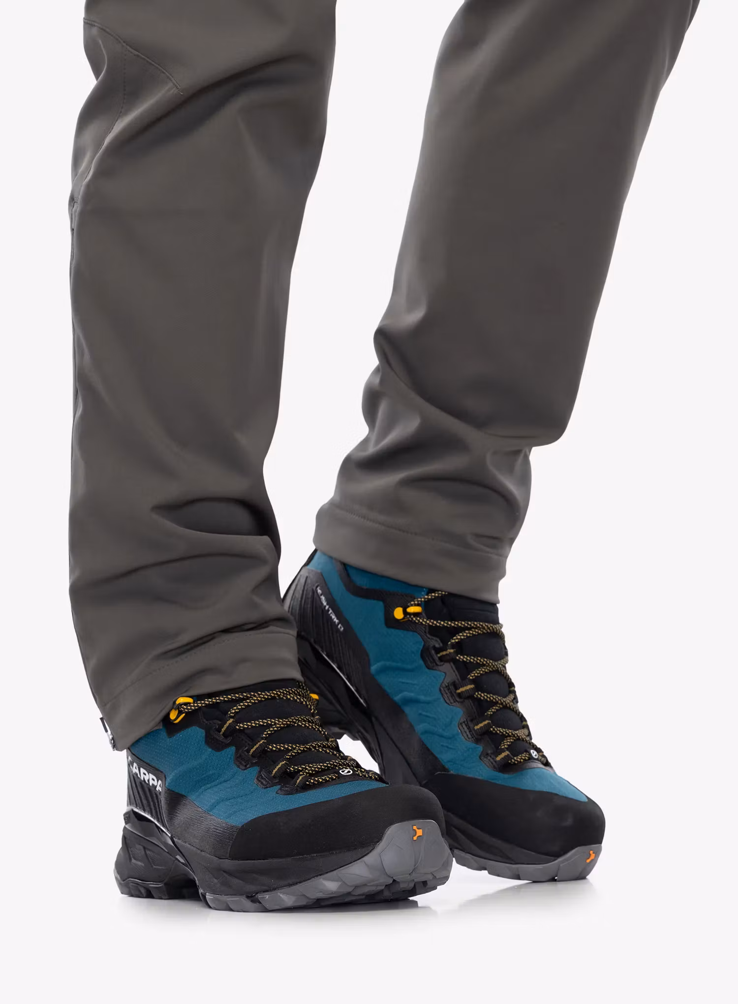 Aukšti žygio batai Scarpa Rush TRK LT GTX - petrol/mustard