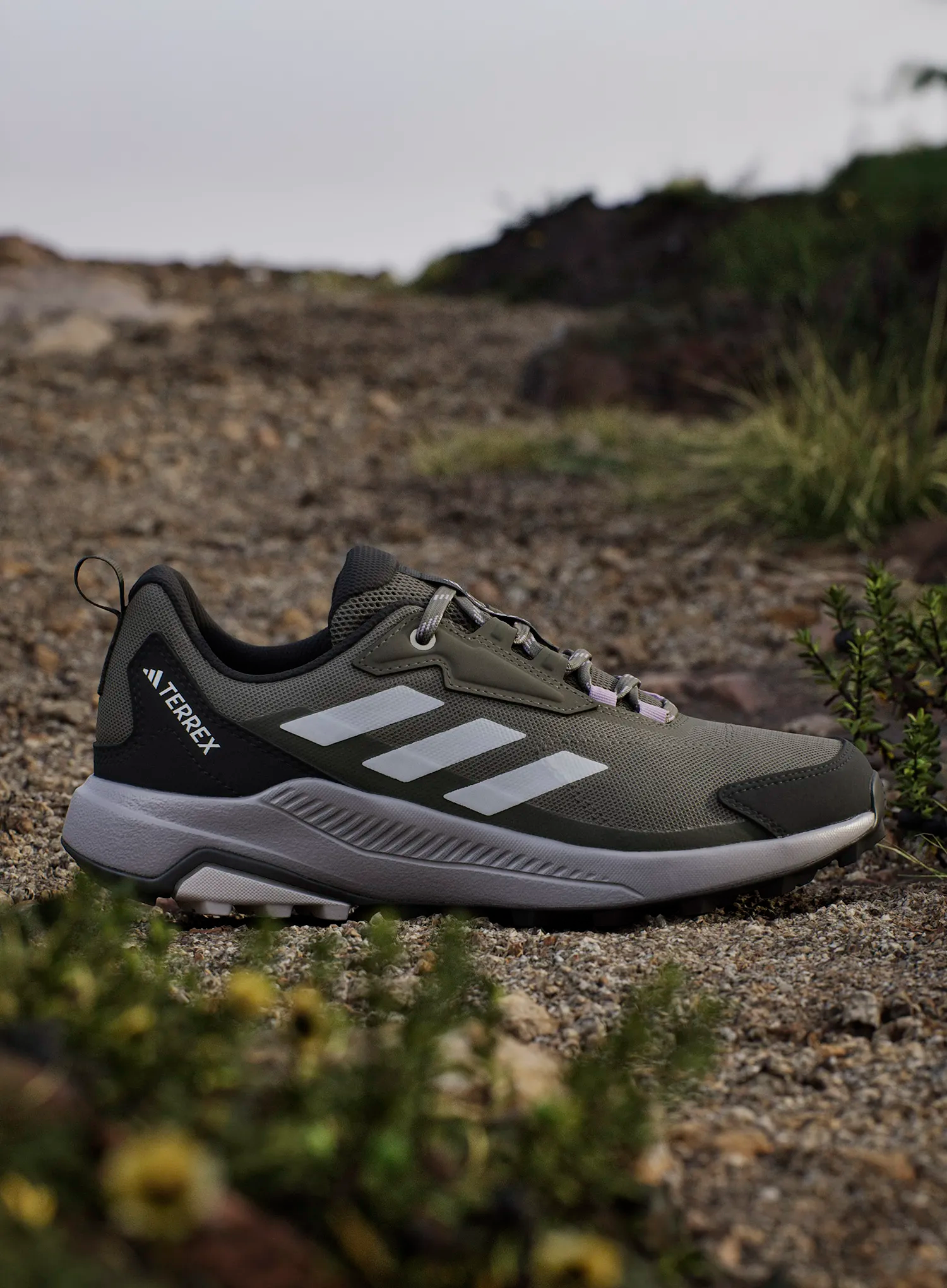 Turistiniai batai moterims adidas TERREX Anylander - olive strata/dash grey/n.cargo