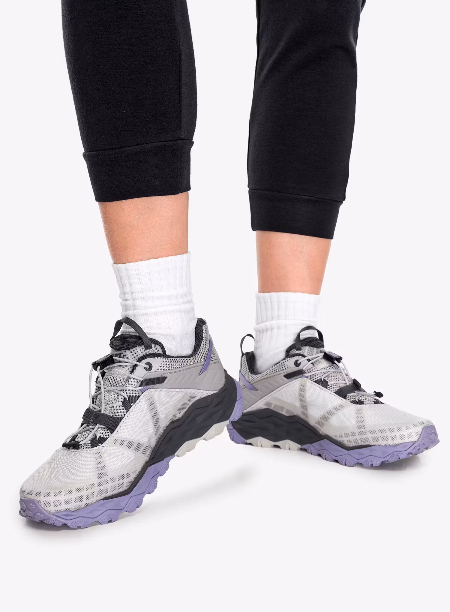 Turistiniai batai moterims AKU Flyrock GTX - light grey/violet