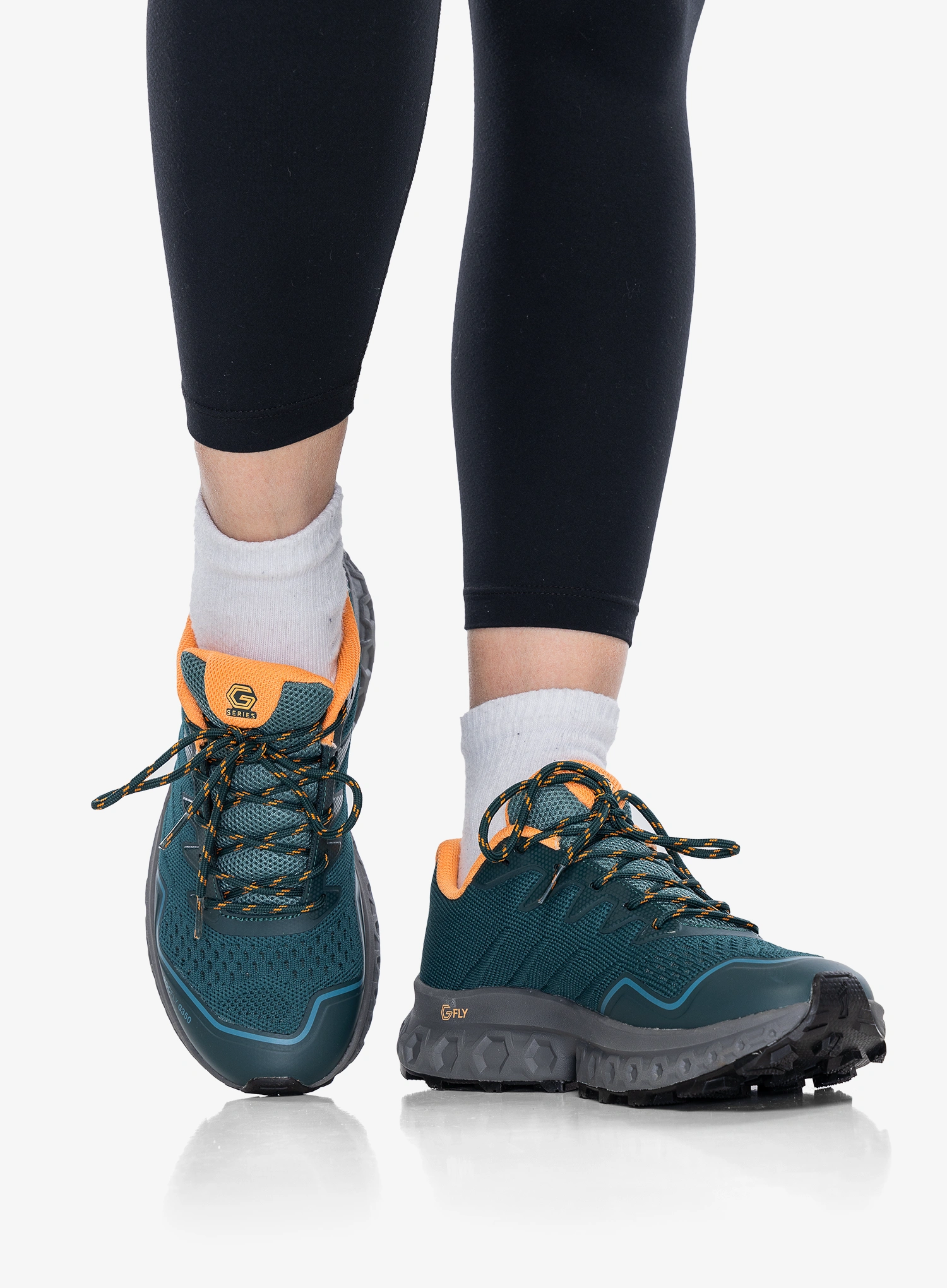Turistiniai batai moterims Inov-8 RocFly G 350 - pine/nectar