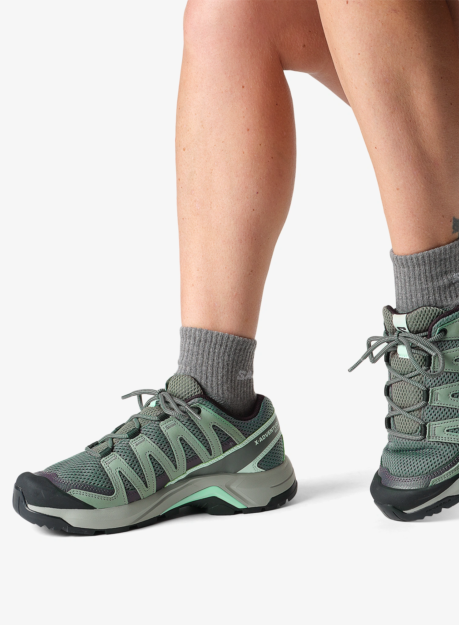 Turistiniai batai moterims Salomon X-Adventure Recon - sage/green/bay