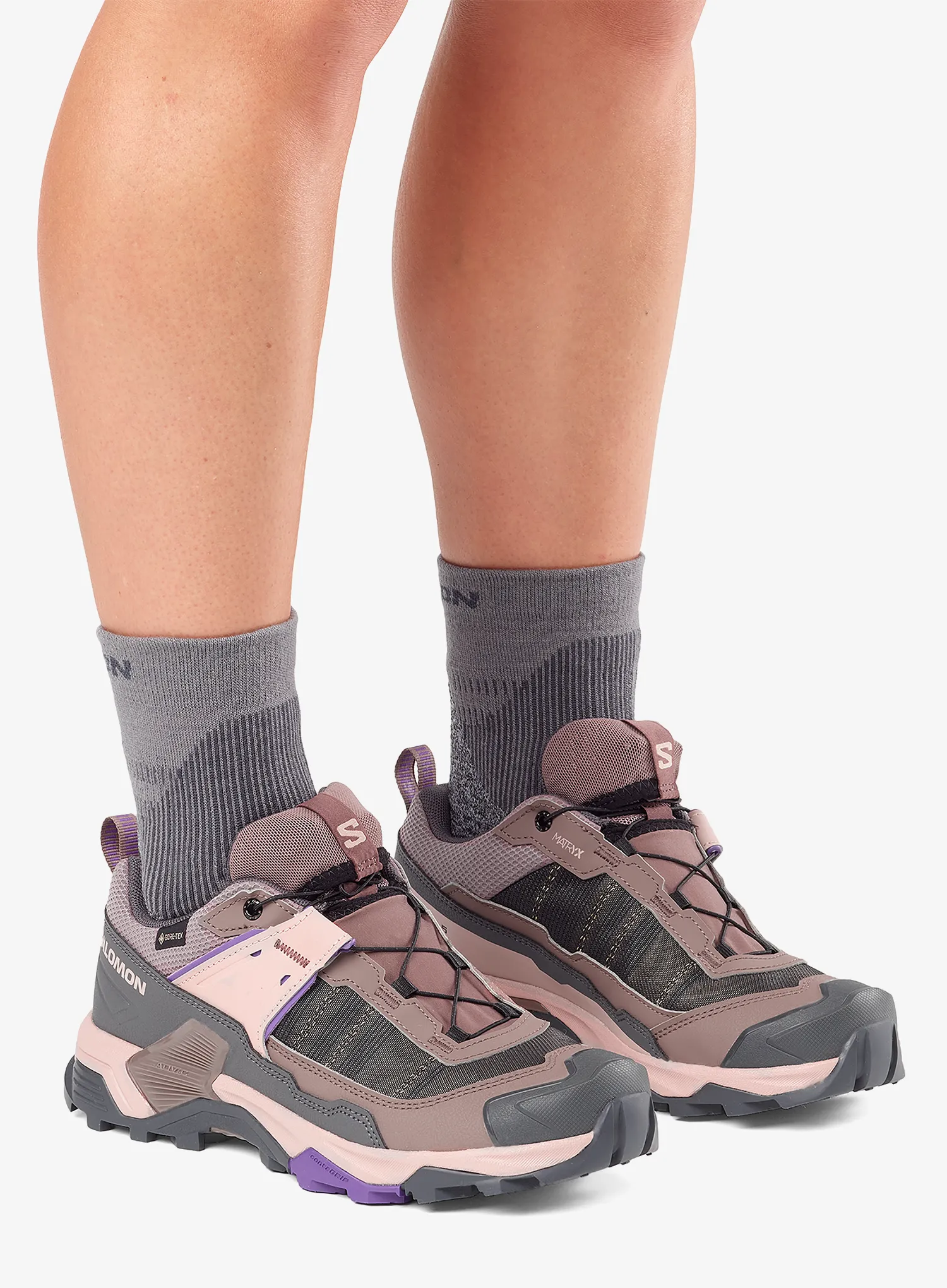 Turistiniai batai moterims Salomon X Ultra 5 GTX - iron/shadow/deep blue