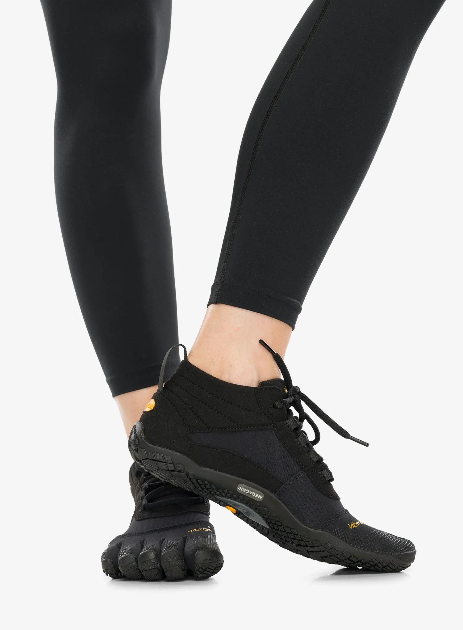 Turistiniai batai moterims Vibram Fivefingers V-Trek - black/black