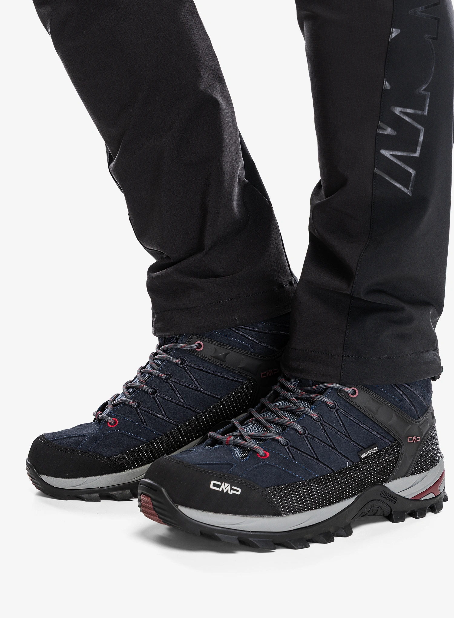 Turistiniai batai vyrams CMP Rigel Mid WP - asphalt/syrah