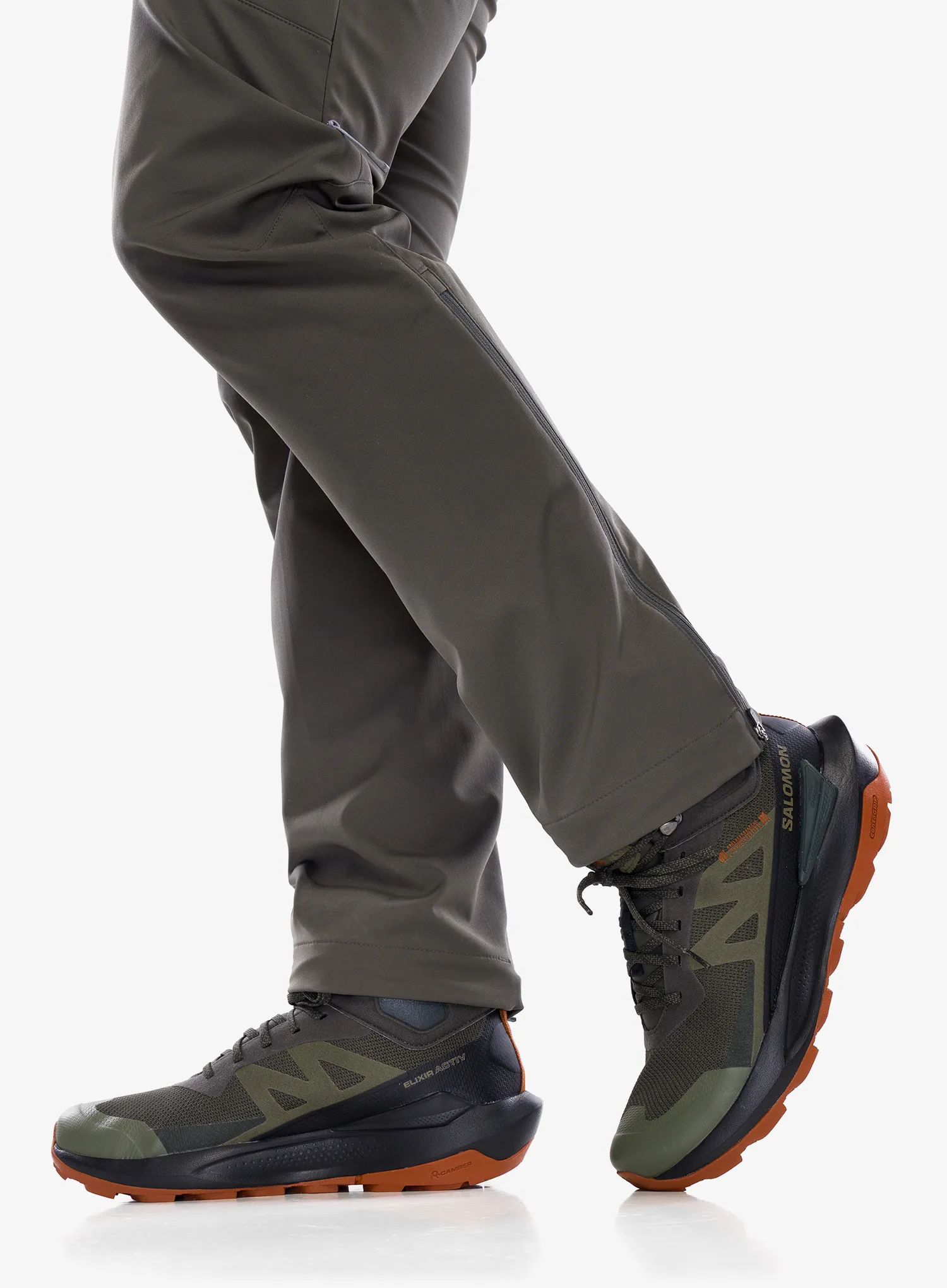 Turistiniai batai Salomon Elixir Activ Mid GTX - peat/black/caramel