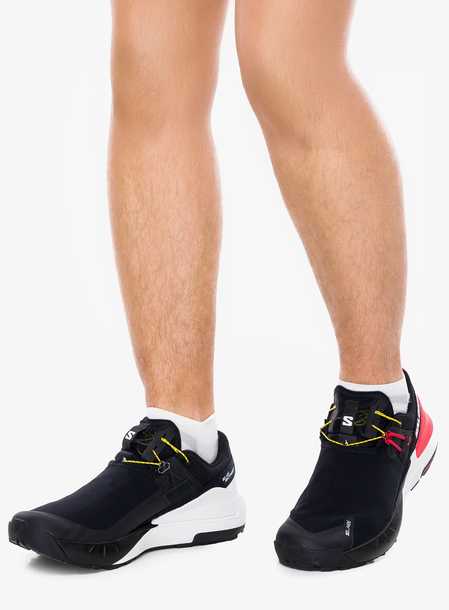 Turistiniai batai Salomon S/Lab Skyway - black/white/blue
