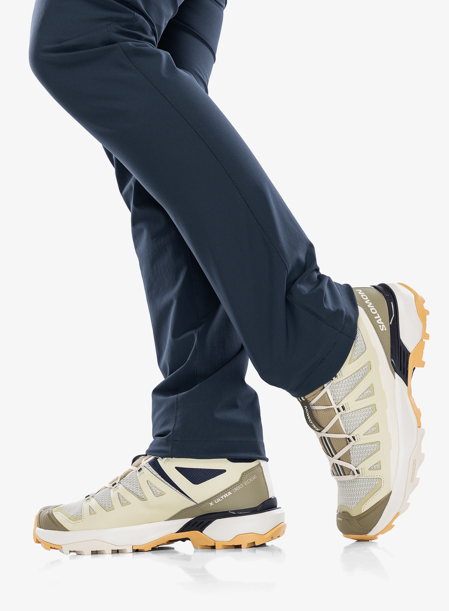 Turistiniai batai Salomon X Ultra 360 Edge Mid GTX - almond milk/alo