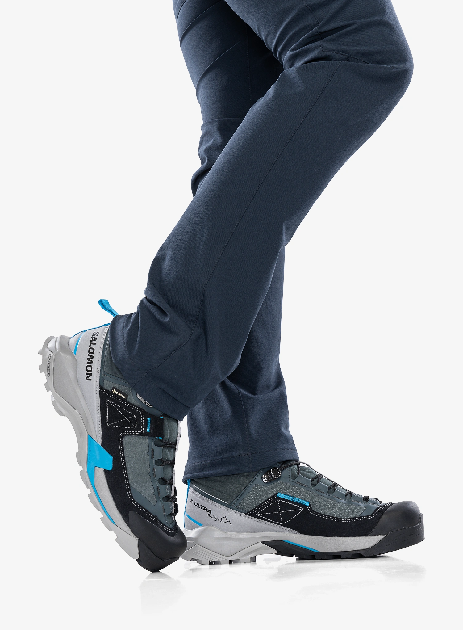 Turistiniai batai Salomon X Ultra Alpine Mid GTX - chi/black