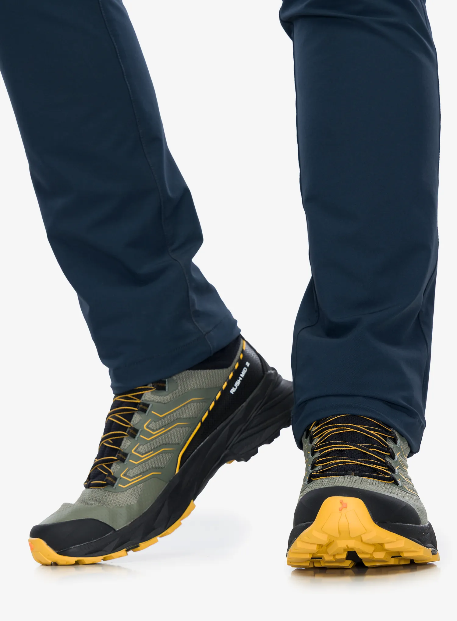 Aukšti turistiniai batai Scarpa Rush 2 Mid GTX - moss/sulphur