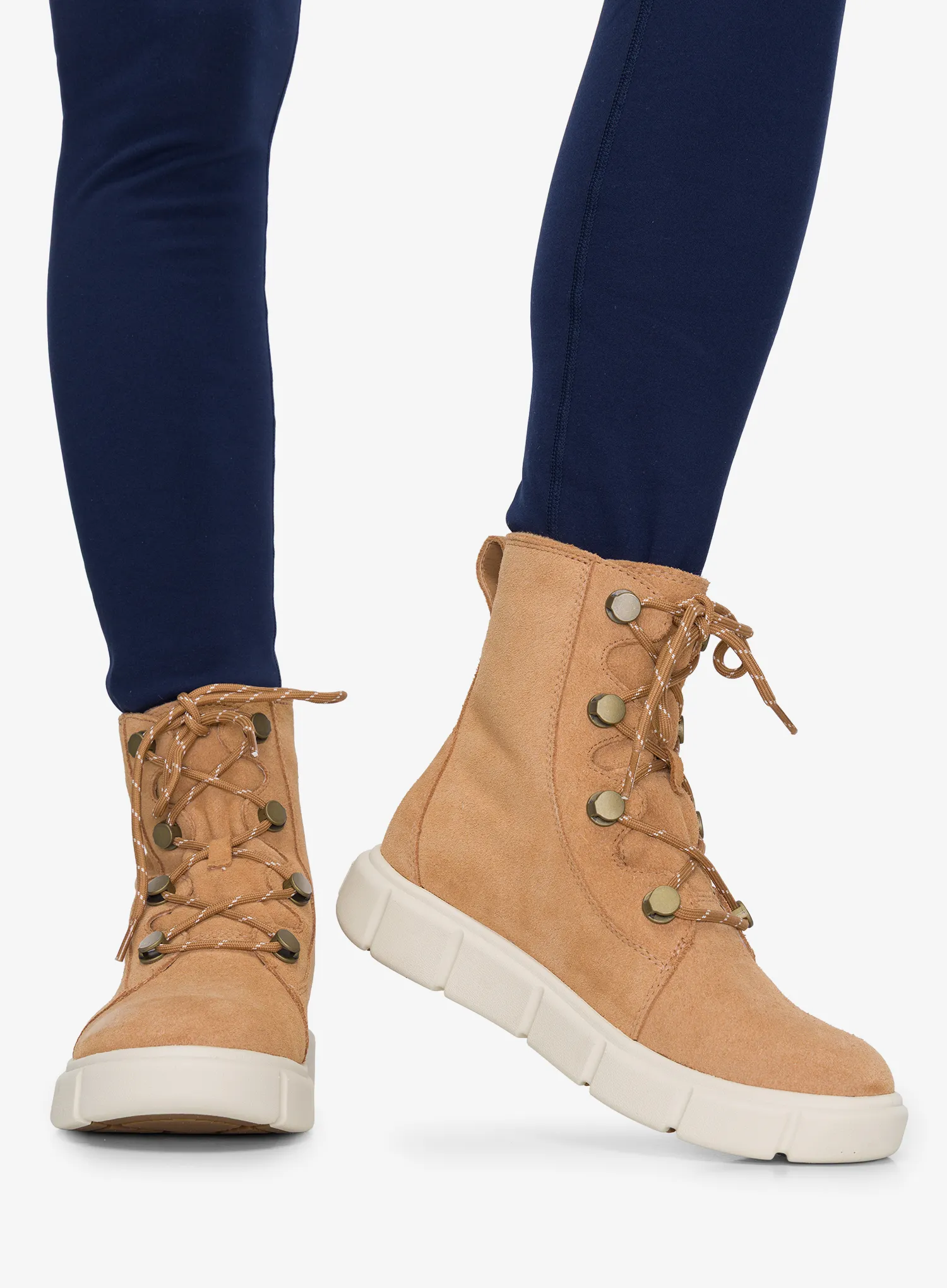Moteriški žieminiai batai Sorel Explorer III Joan WP - tawny buff/chalk