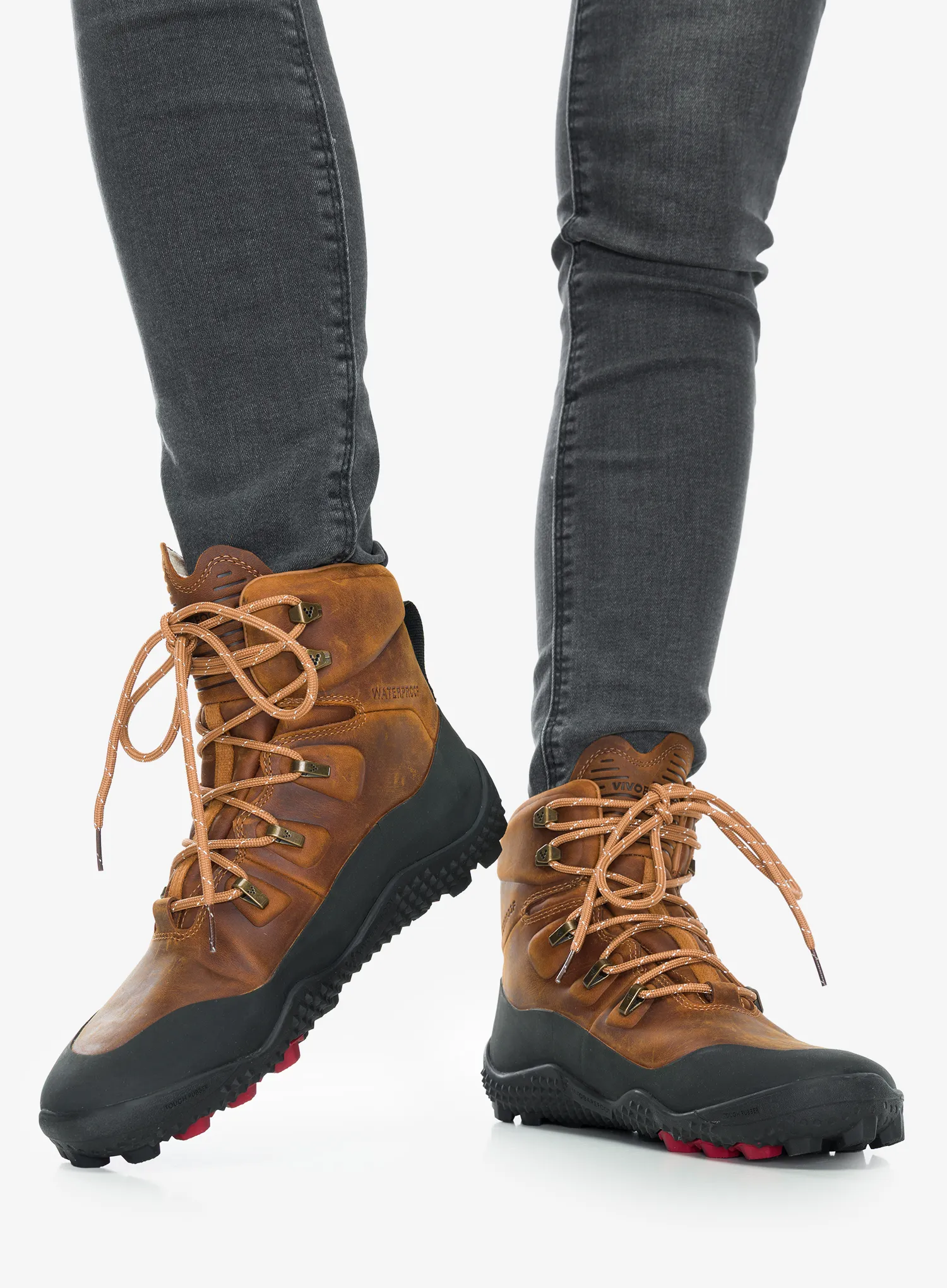 Moteriški žieminiai batai Vivobarefoot Tracker Winter II SG - tan