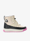 Žieminiai batai mergaitei Sorel Whitney III Mid WP - honey white/black