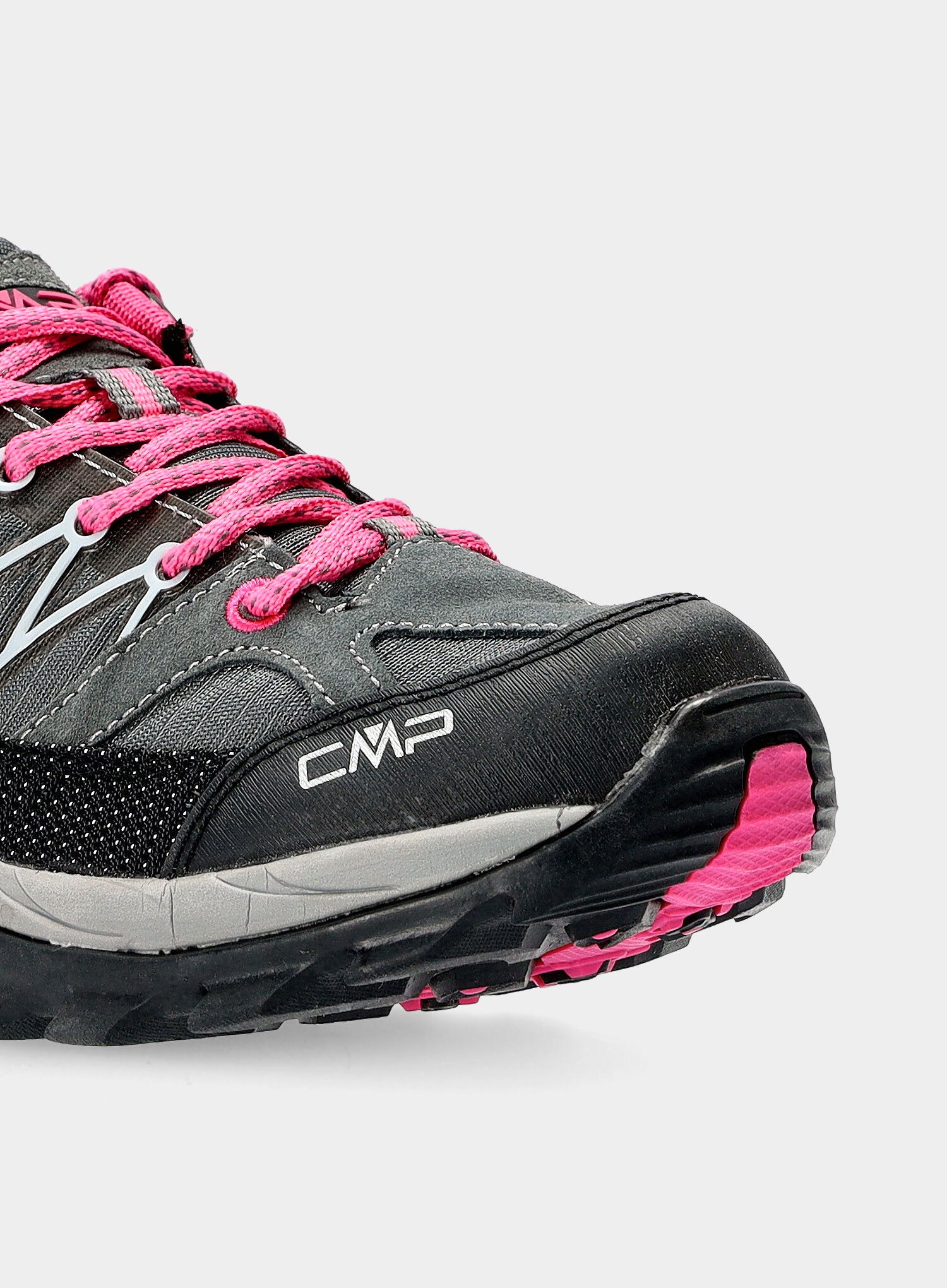 Turistiniai batai moterims CMP Rigel Low WP - grey/fuxia/ice