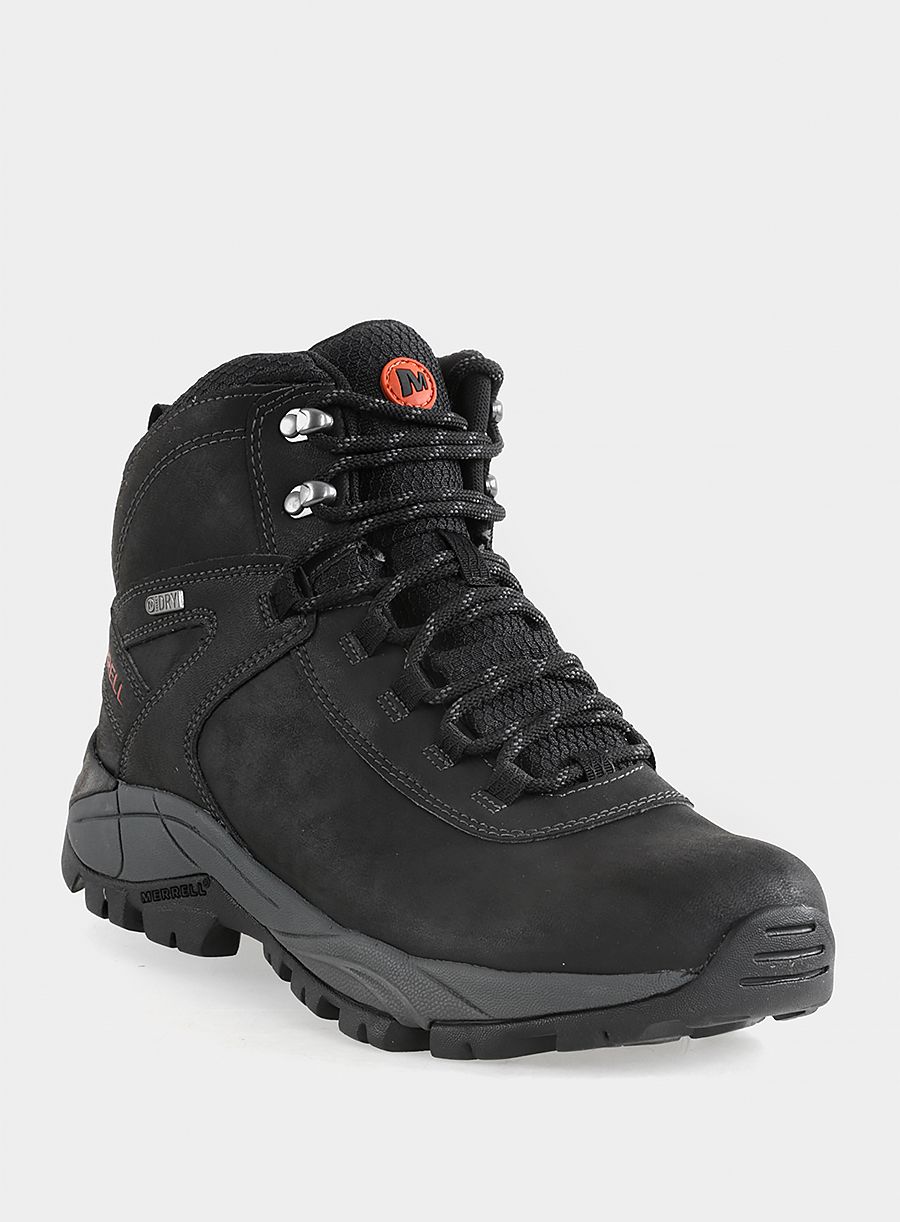 Turistiniai batai vyrams Merrell Vego Mid Leather Waterproof - black