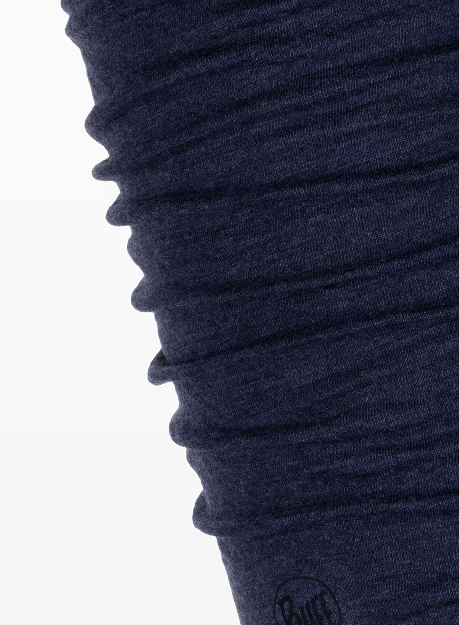 Daugiafunkcinė skara Buff Midweight Merino Wool - night blue melange