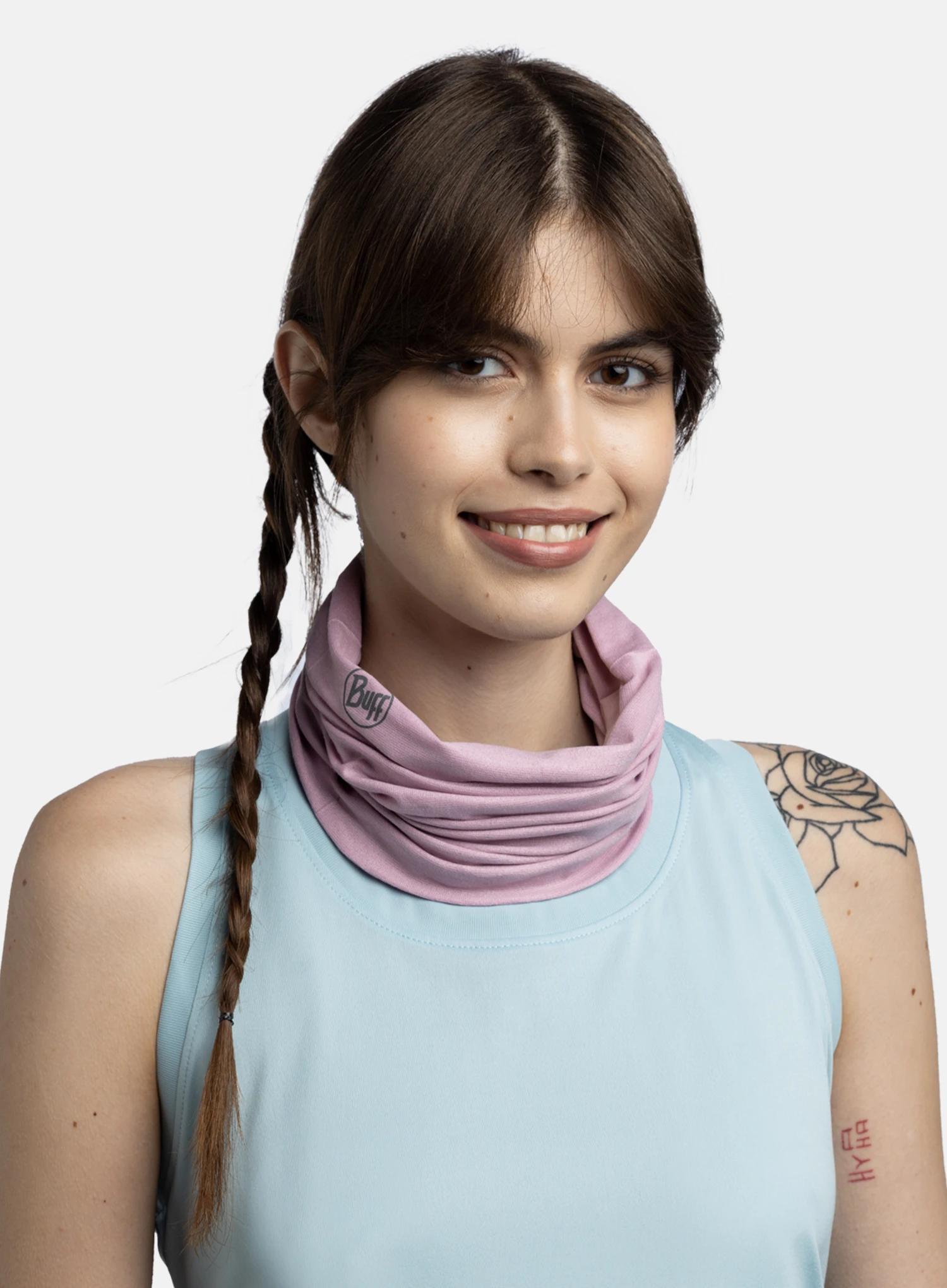 Daugiafunkcinė skara Buff Coolnet UV - solid orchid