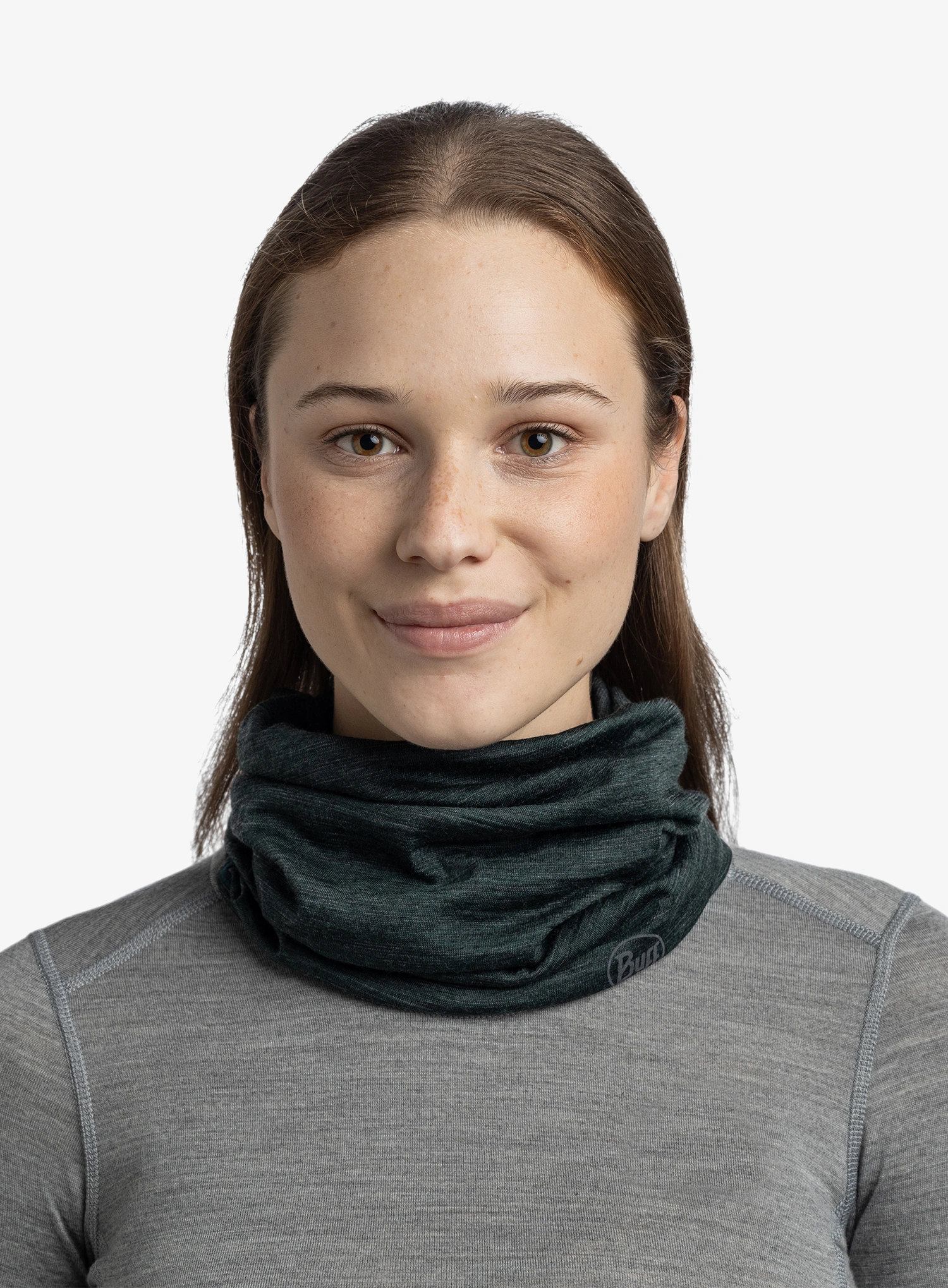 Daugiafunkcinė skara Buff Lightweight Merino Wool - multistripes forest