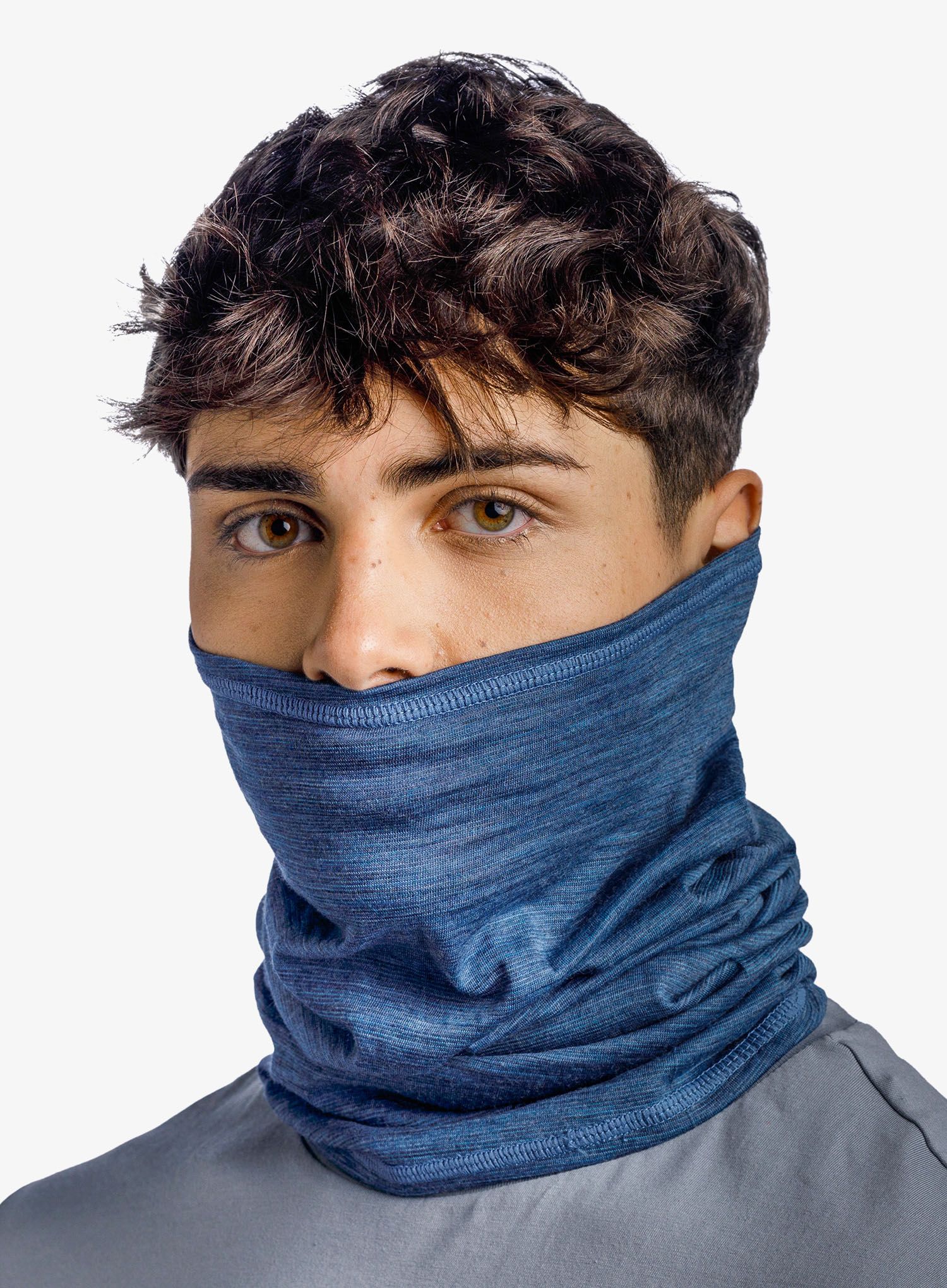 Daugiafunkcinė skara Buff Lightweight Merino Wool - multistripes tempest