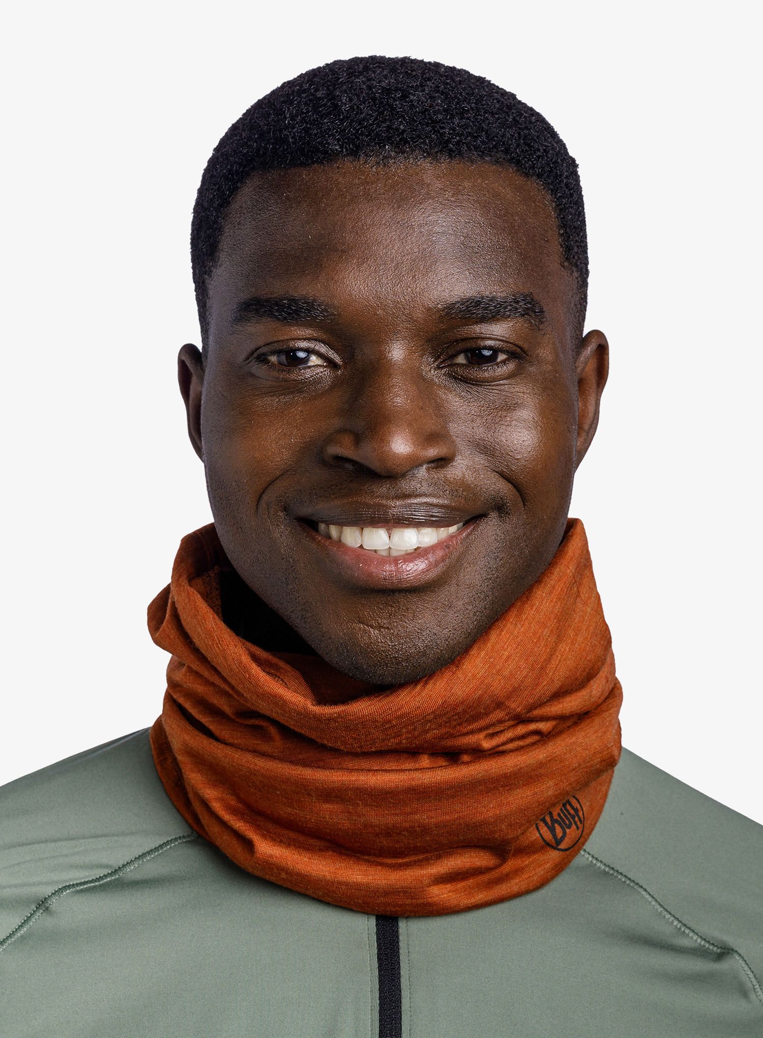 Daugiafunkcinė skara Buff Lightweight Merino Wool - solid cinnamon