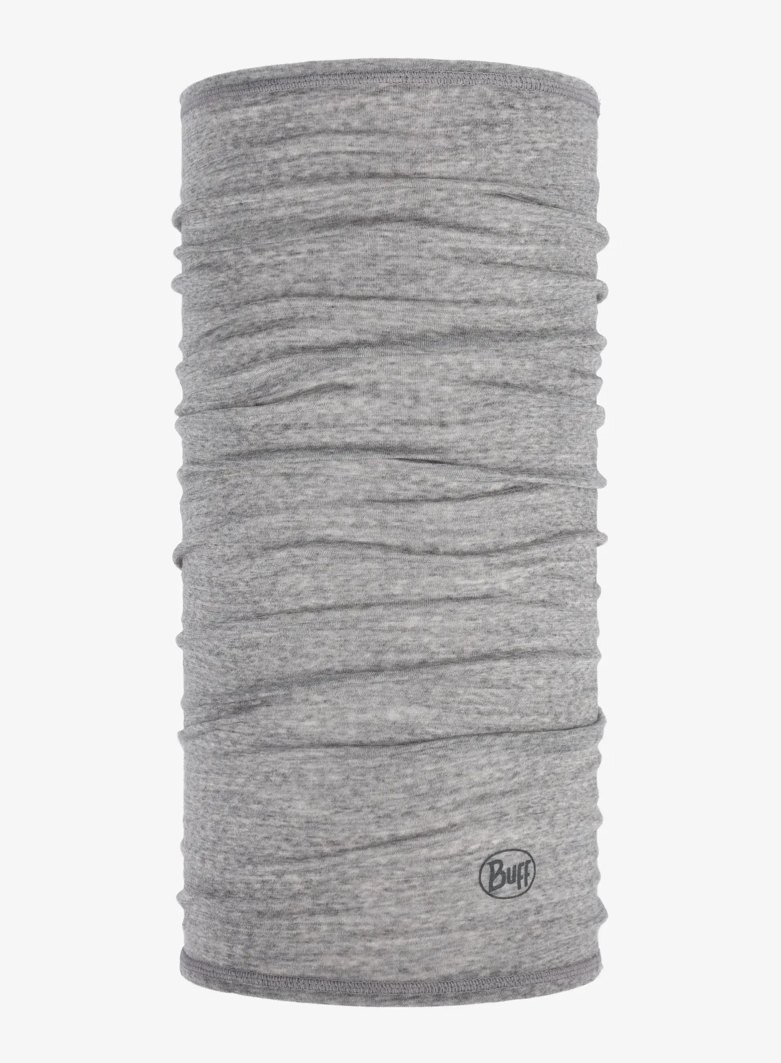 Daugiafunkcinė skara Buff Lightweight Merino Wool - solid light grey