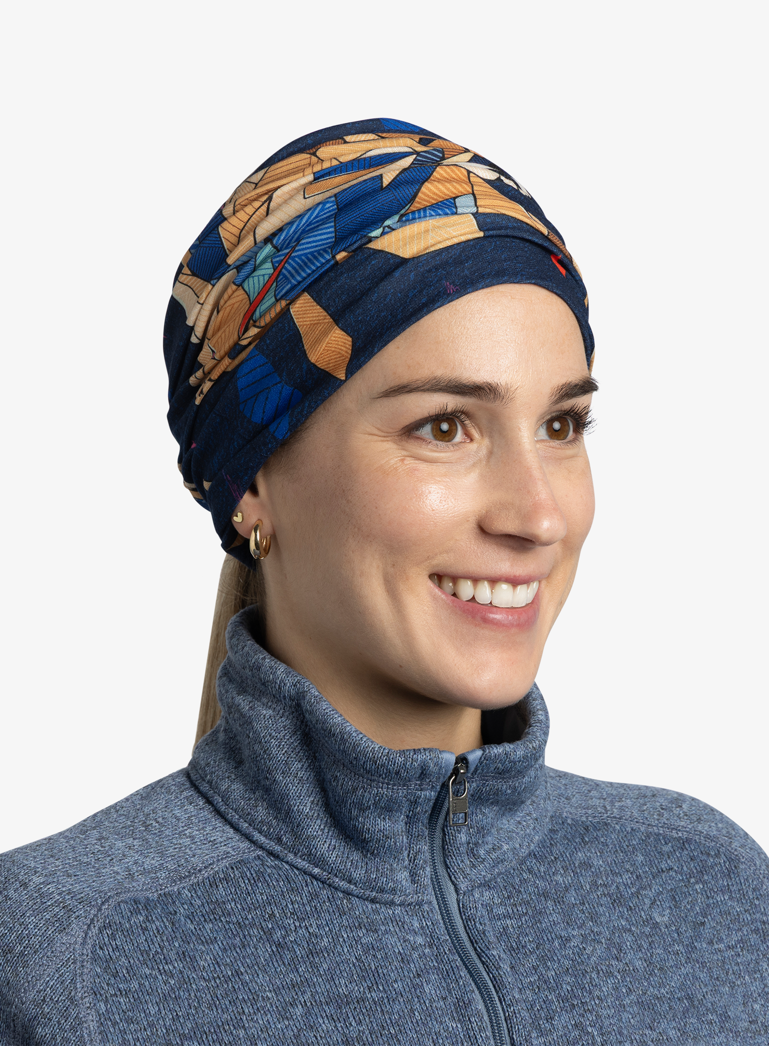 Daugiafunkcinė skara Buff Original Ecostretch - rahs night blue