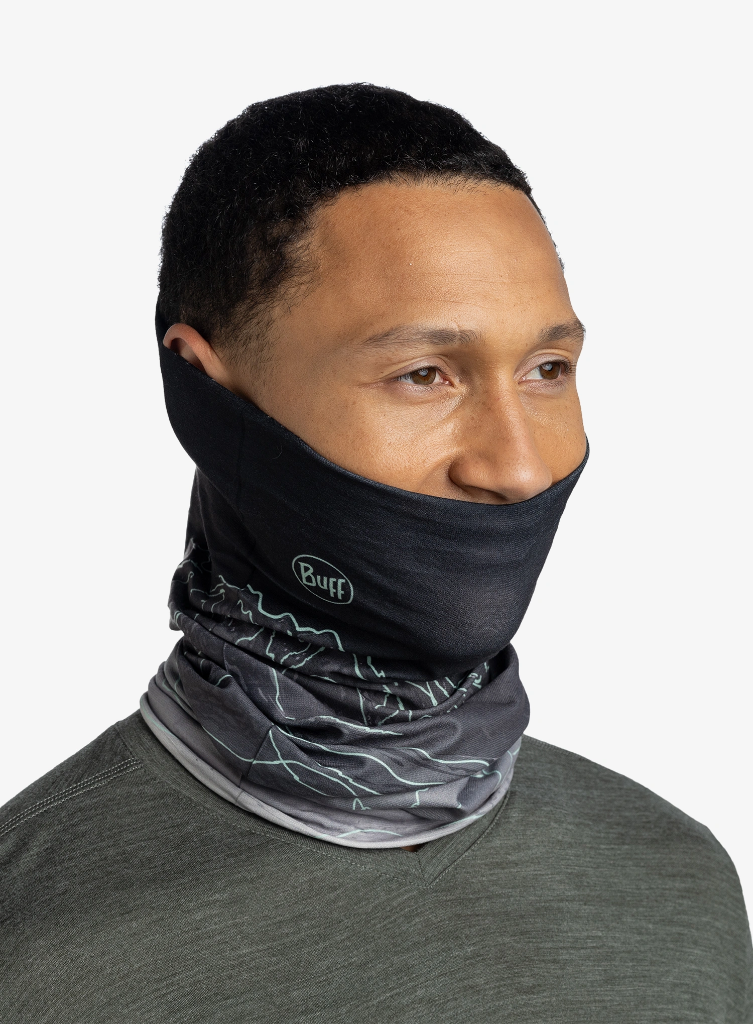 Daugiafunkcinė skara BUFF Original - unal grey