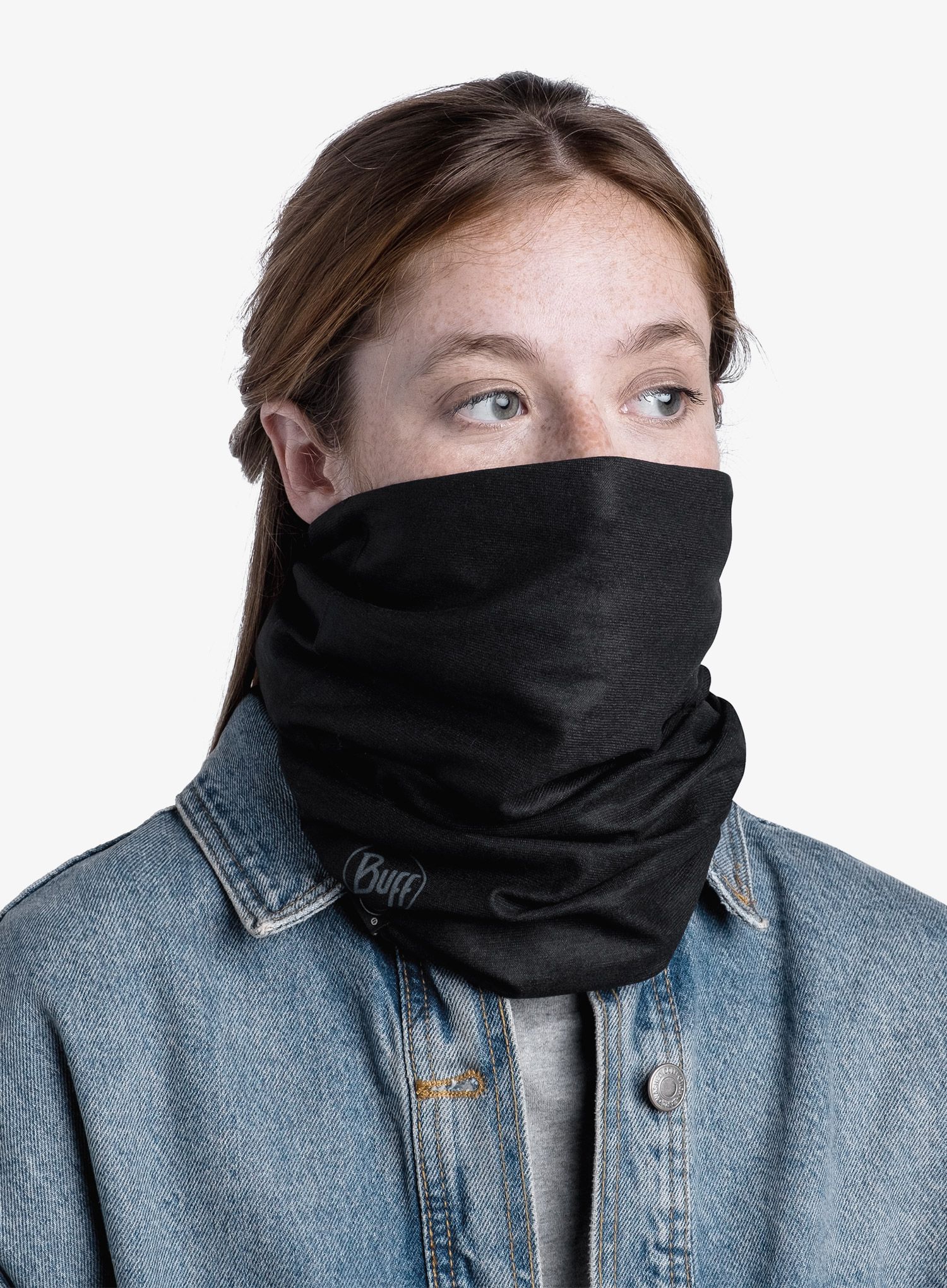Daugiafunkcinė skara Buff Reversible Polar - solid black