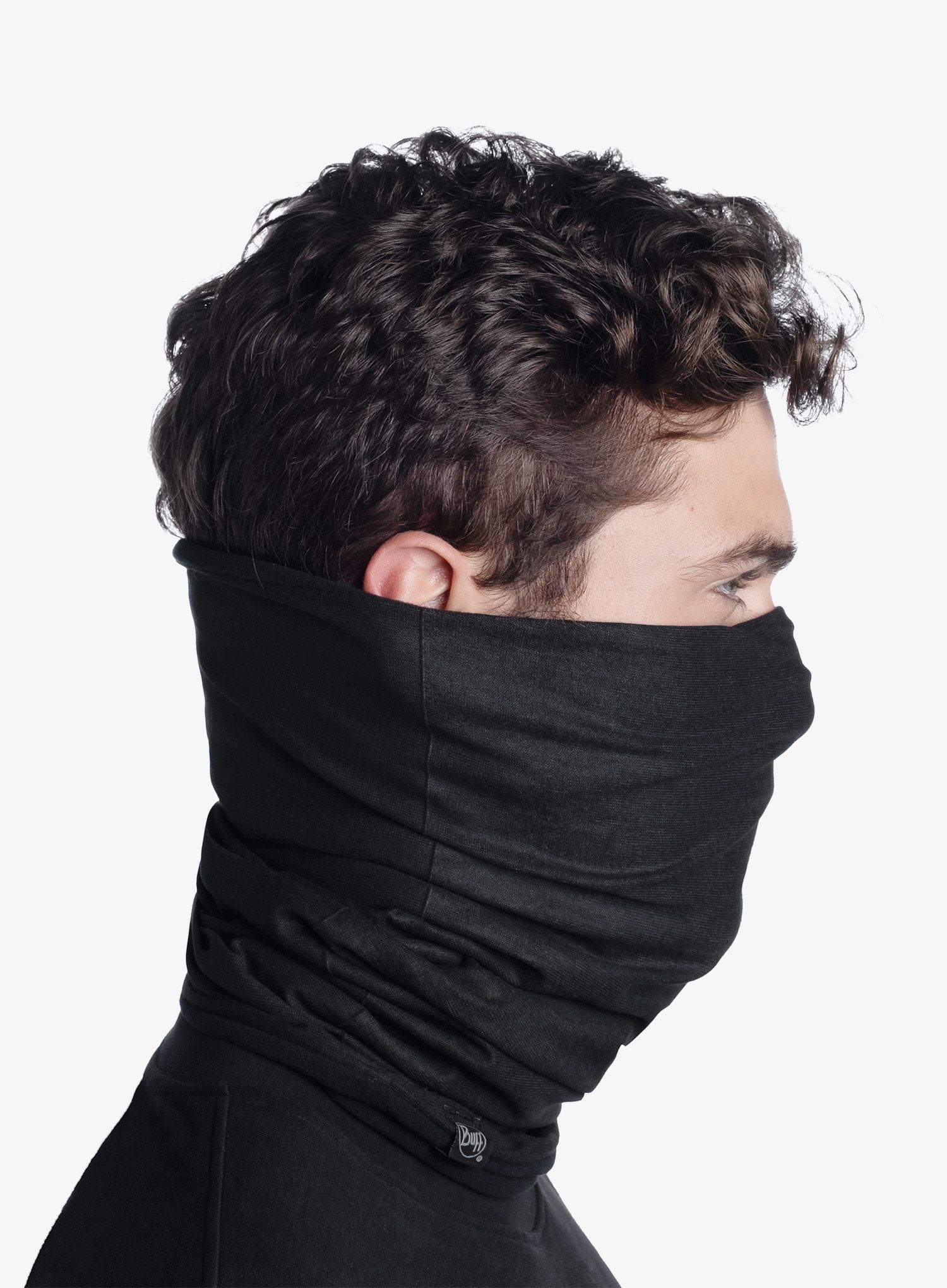 Daugiafunkcinė skara Buff Reversible Polar - solid black